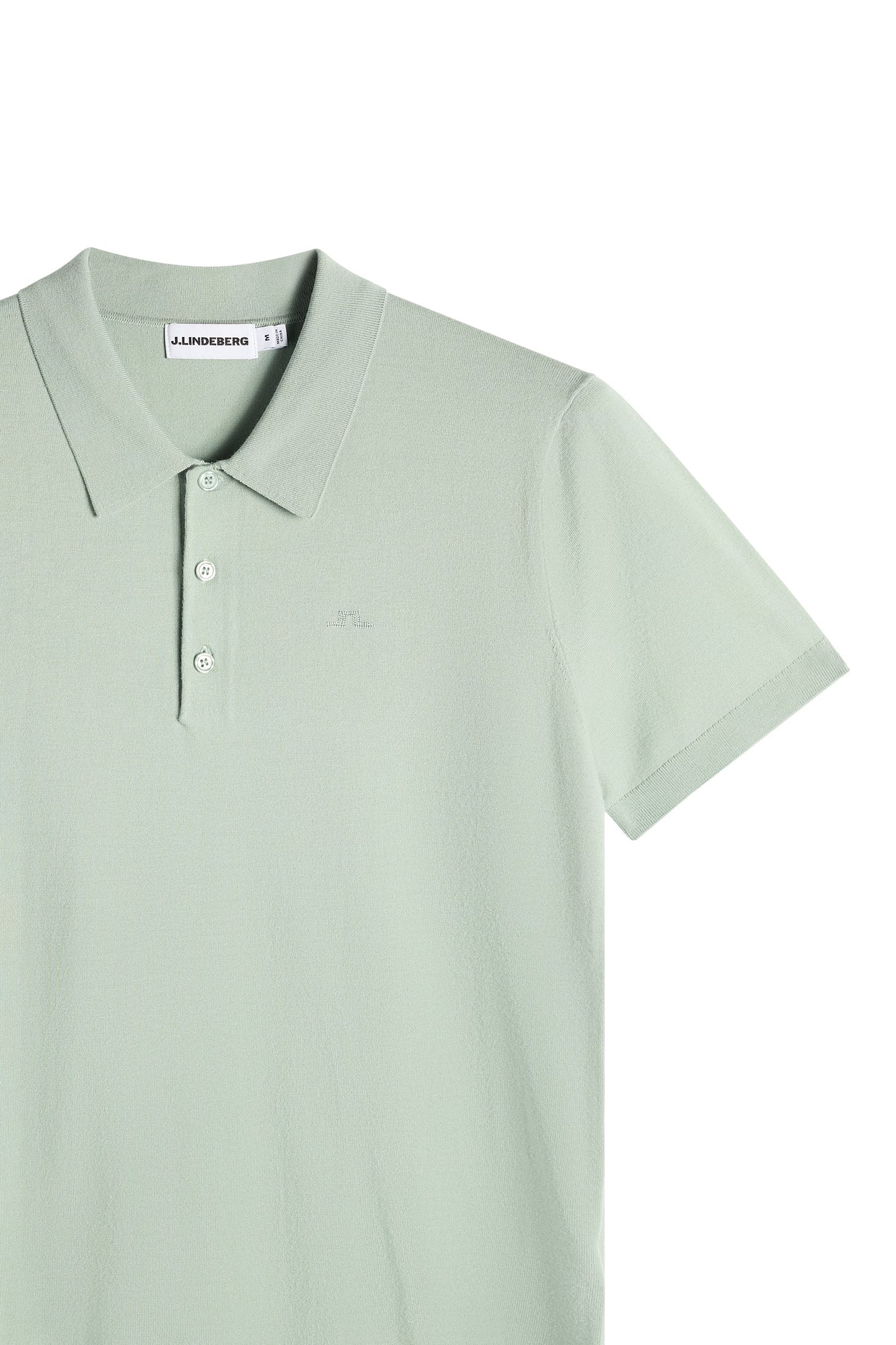 Ridge Knitted Polo / Jadeite