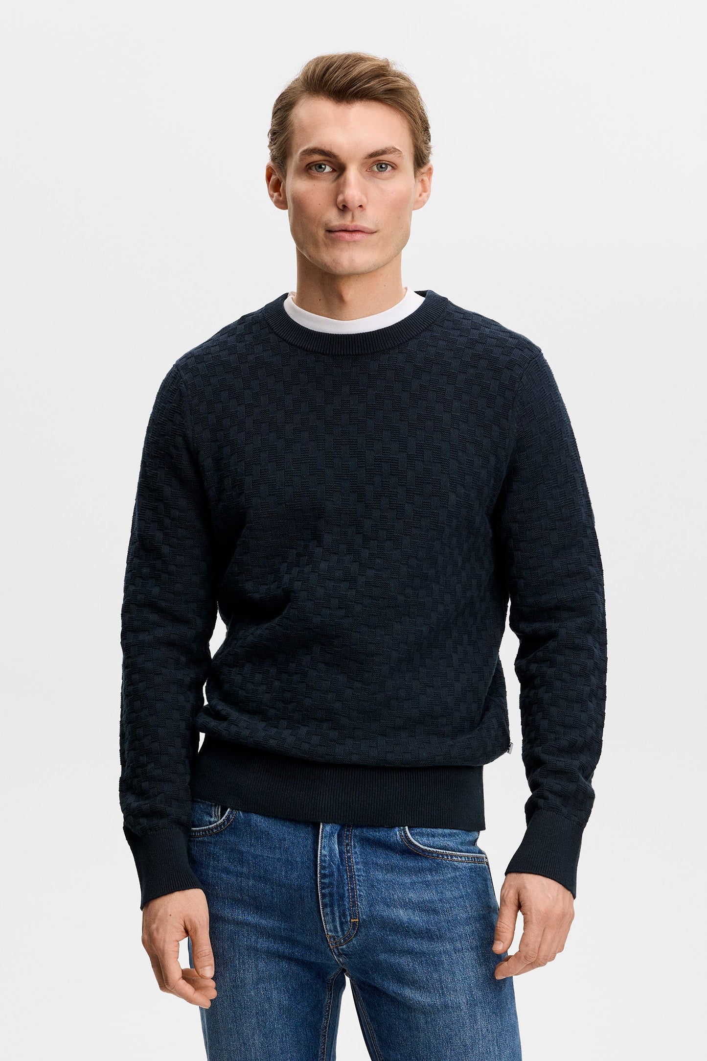 Arthur Knit Org Cotton / Navy