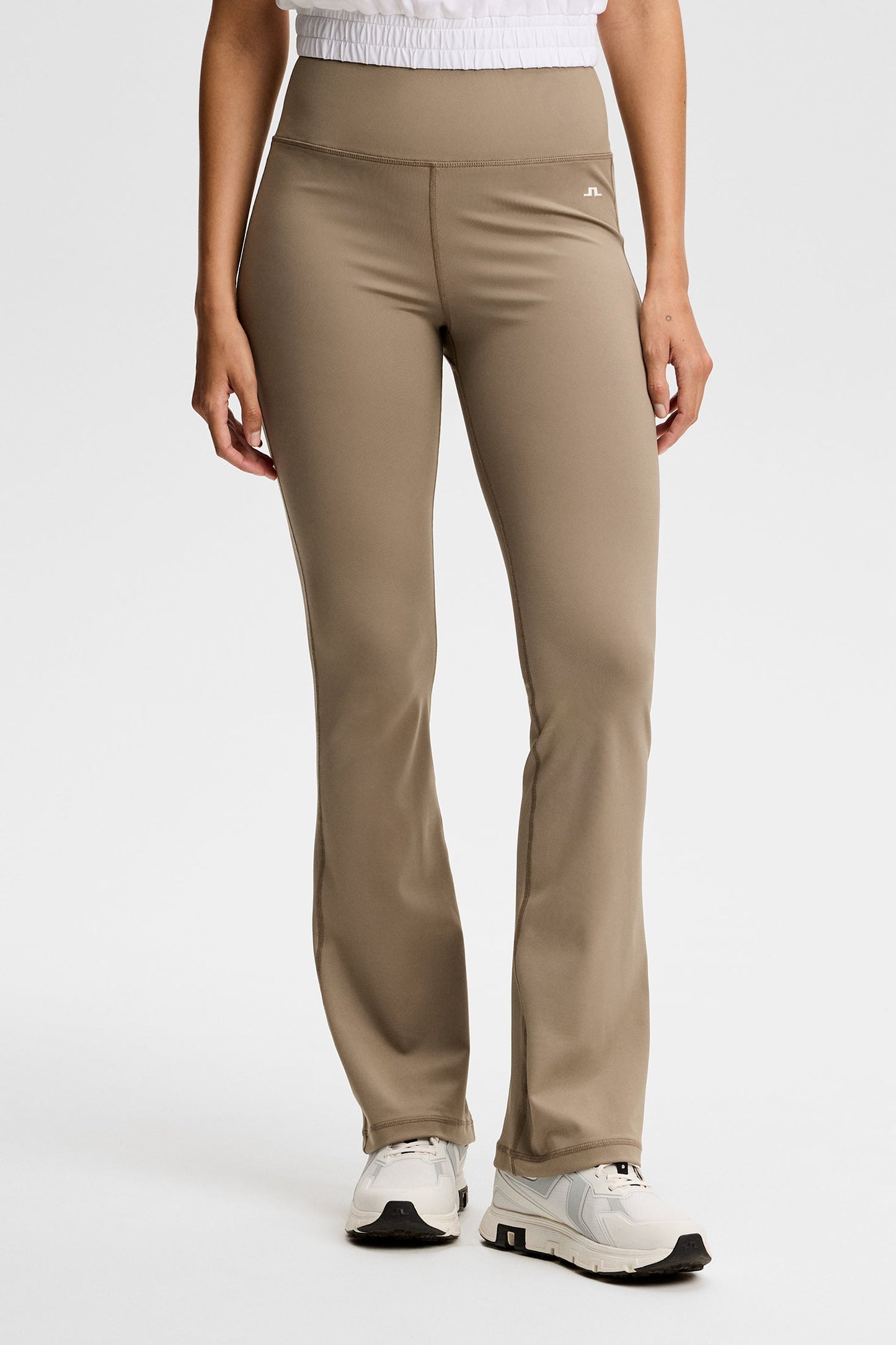 Fiona Flared Leggings / Brindle