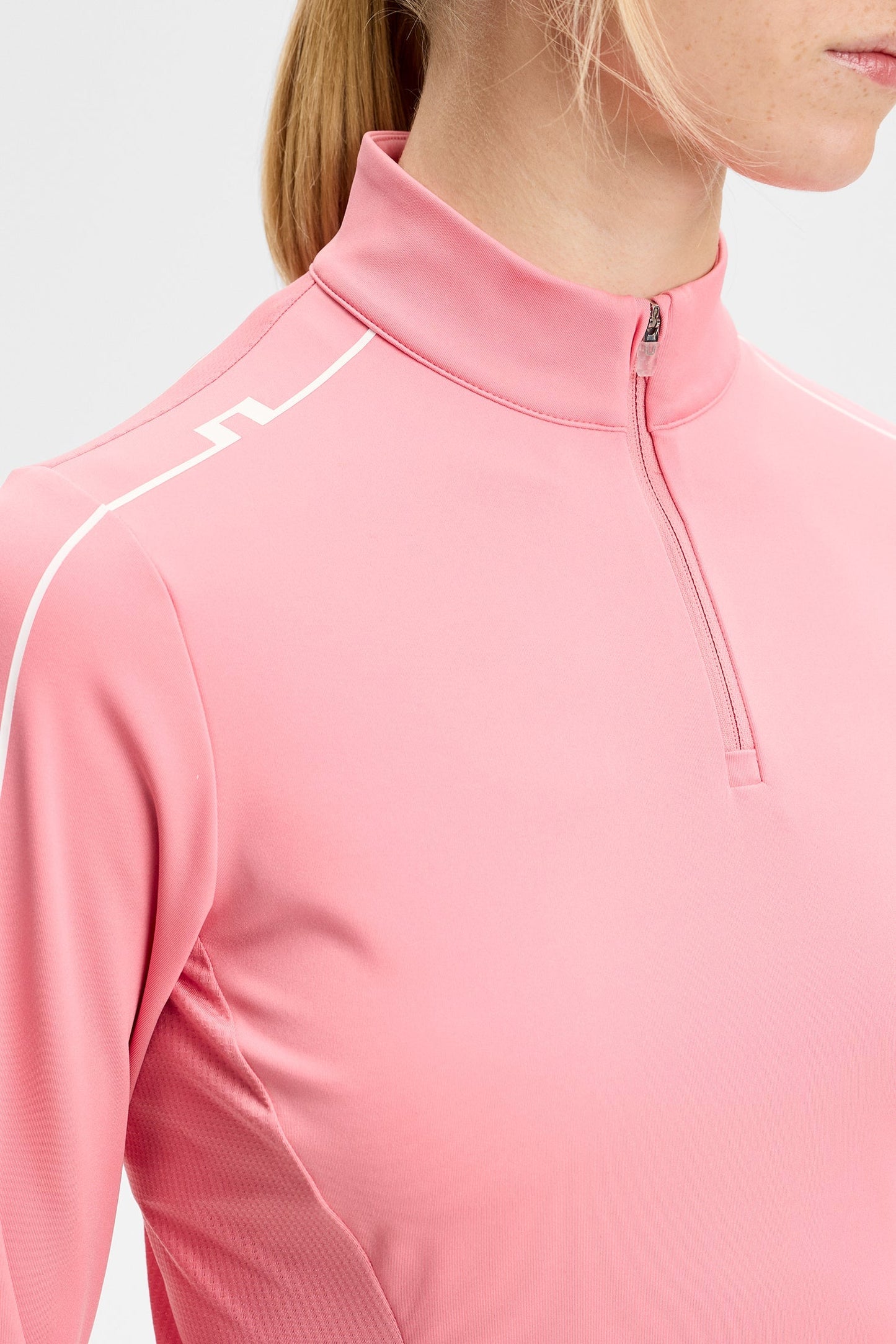 Adiola Quarter Zip Mid Layer / Flamingo Plume