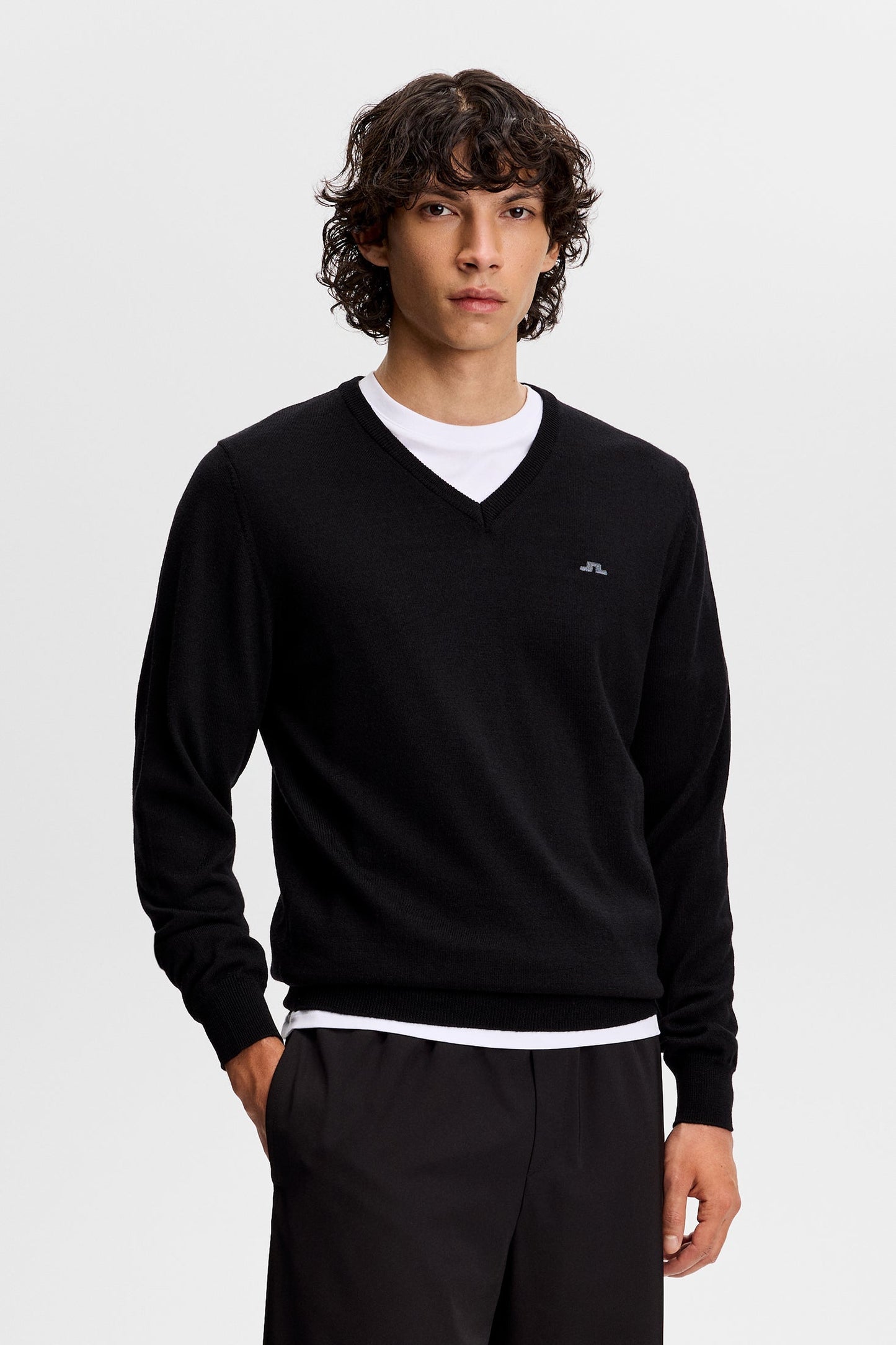 Lymann Knitted Sweater / Black