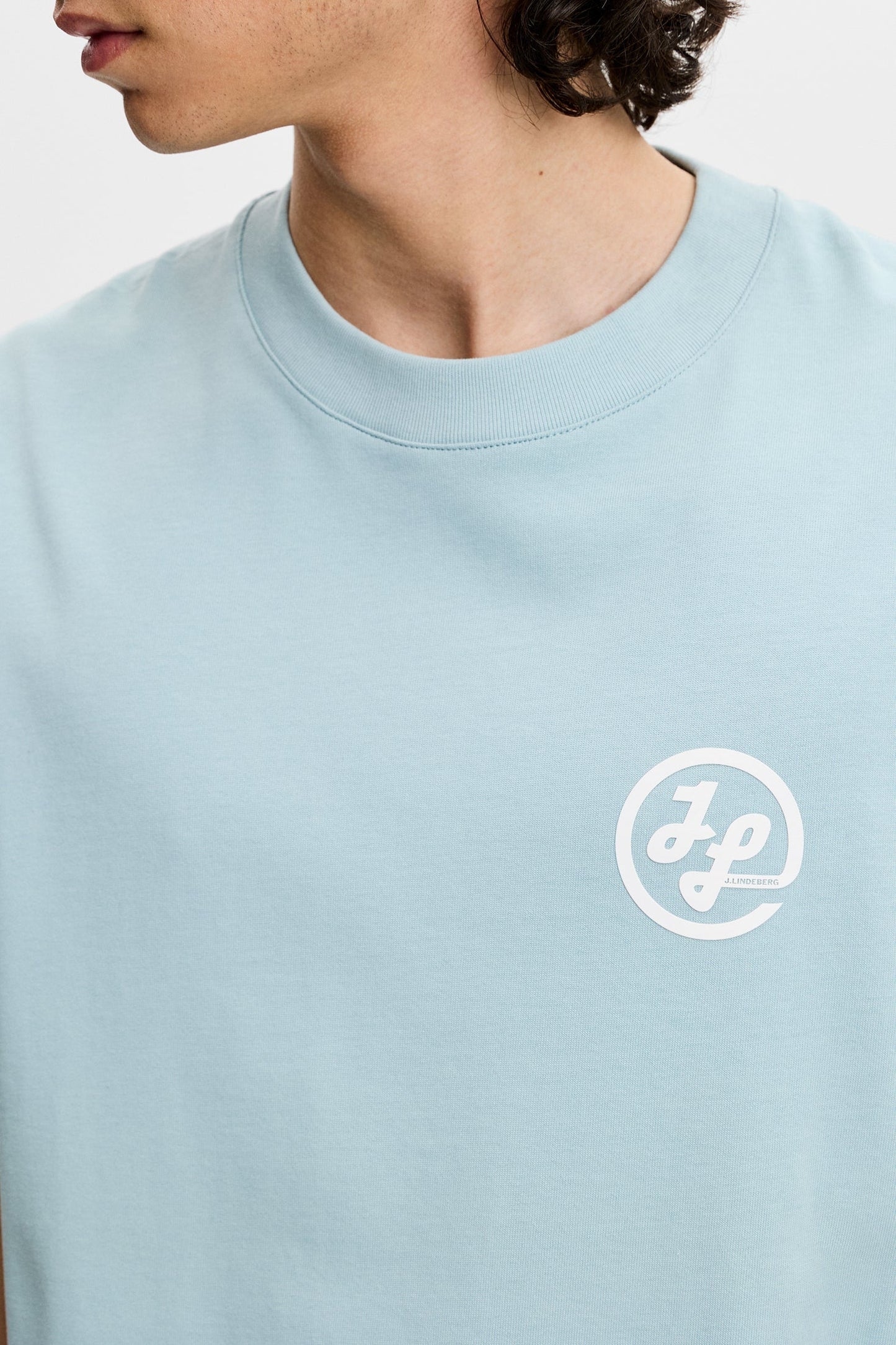 Tjorn Printed T-Shirt / Forget-Me-Not