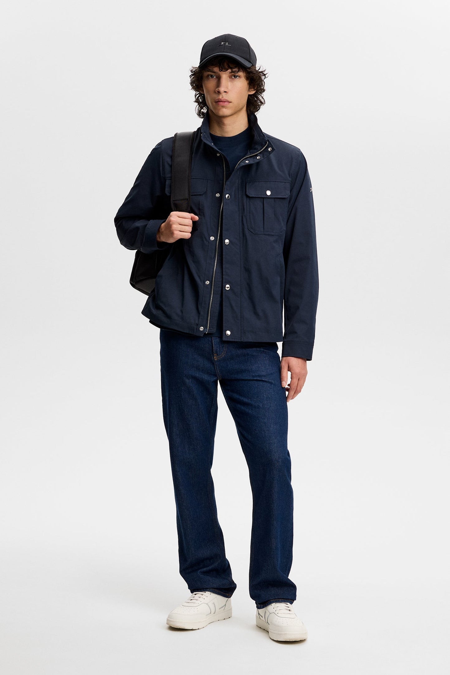 Bailey Recy Poly Jacket / Navy
