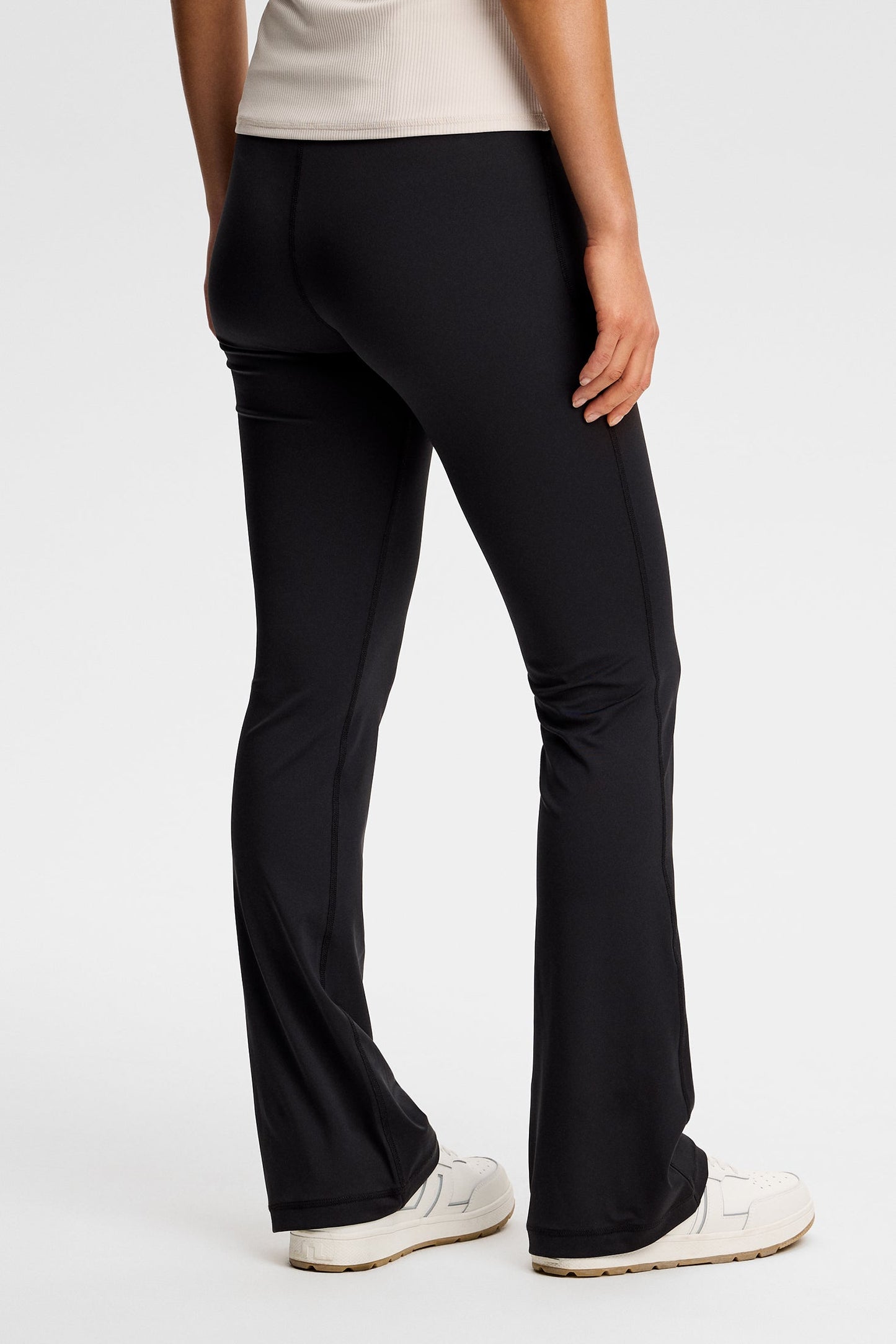 Fiona Flared Leggings / Black