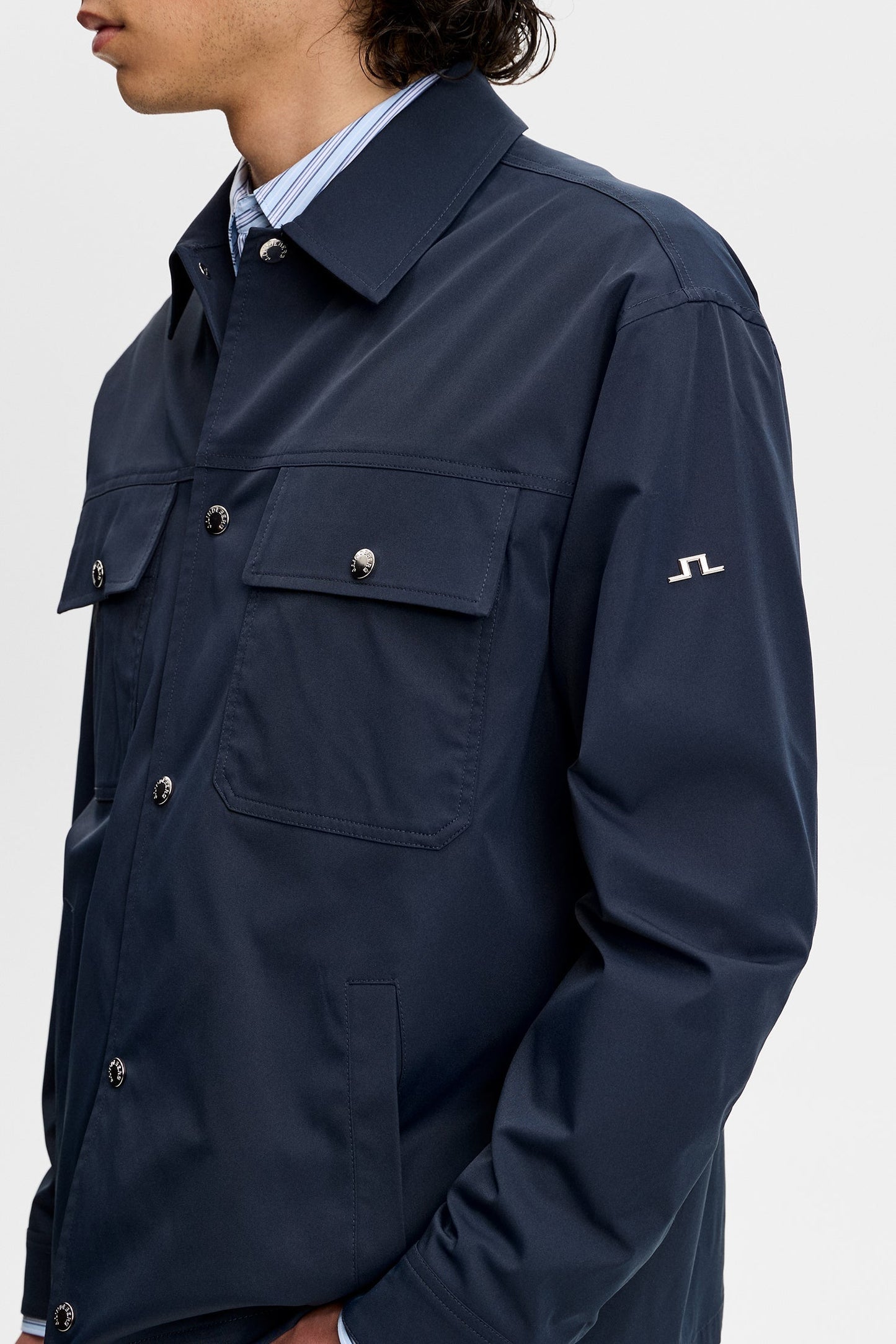 Shaley Overshirt / Navy