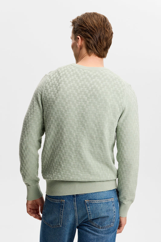 Arthur Knit Org Cotton / Jadeite