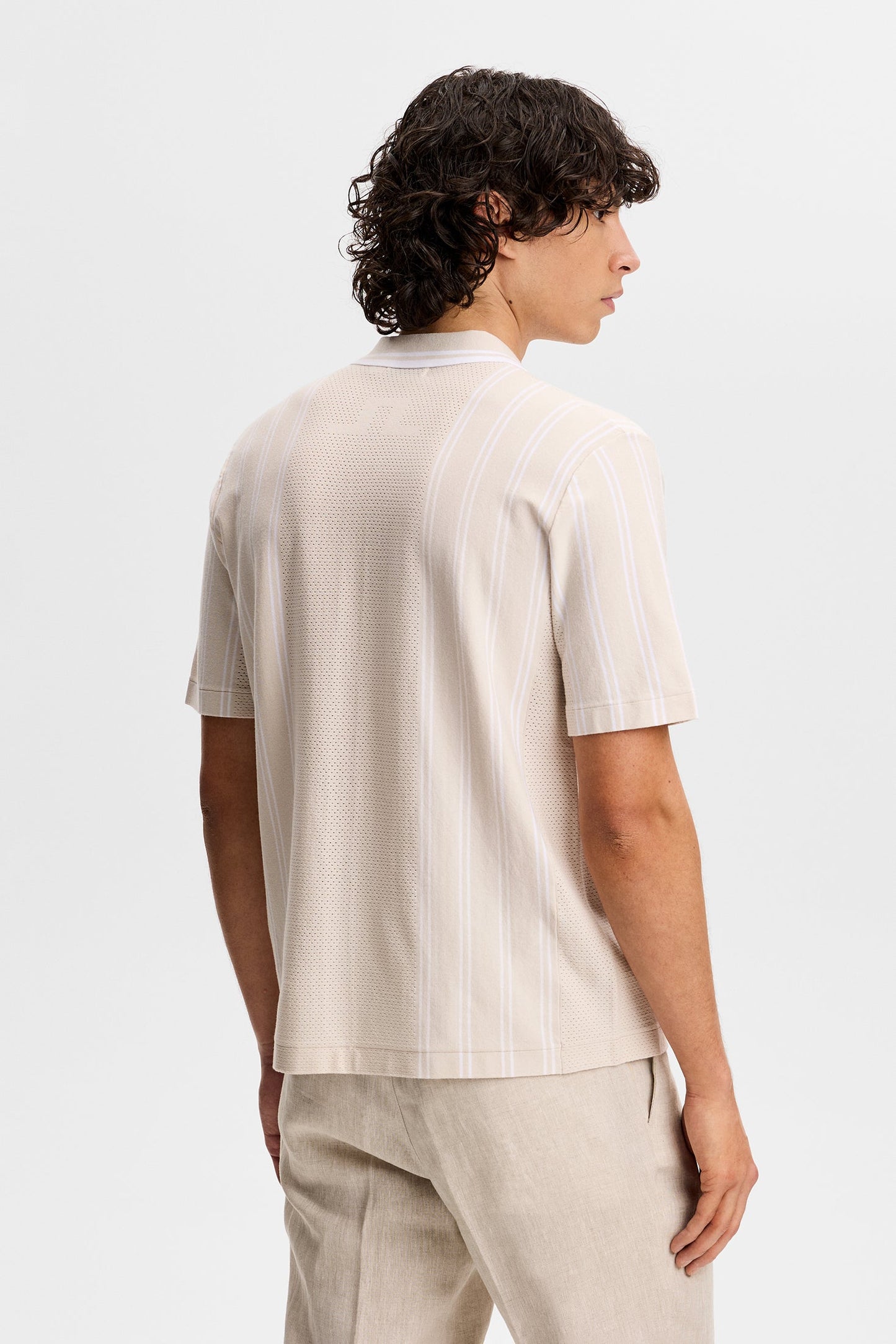 Rue Knit SS Shirt / Moonbeam