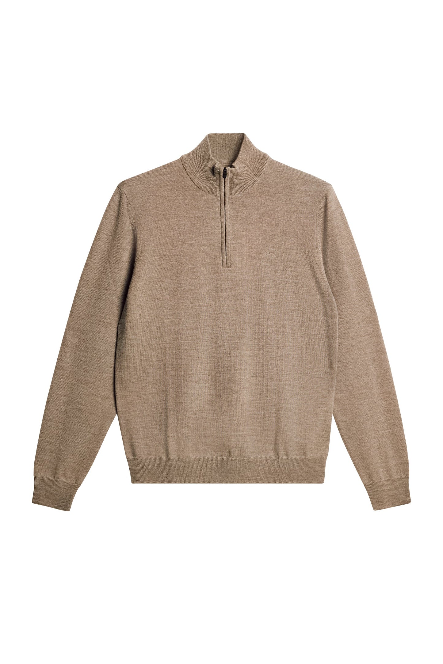 Kiyan Merino Quarter Zip / Brindle Melange