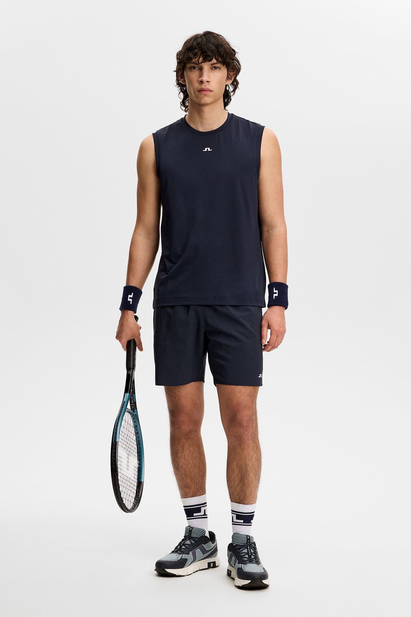 Xander Sleeveless Tee / Navy