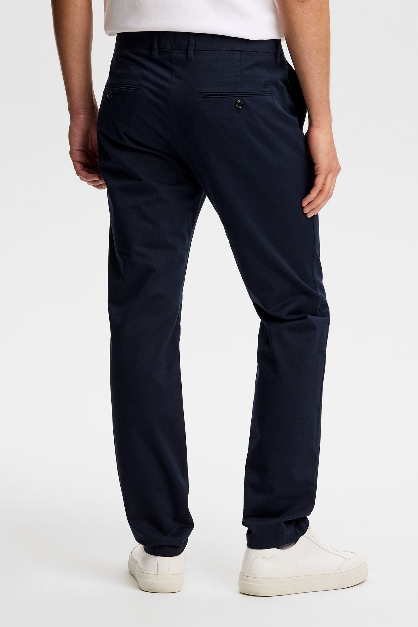 Chaze Cotton Stretch Pants / Navy