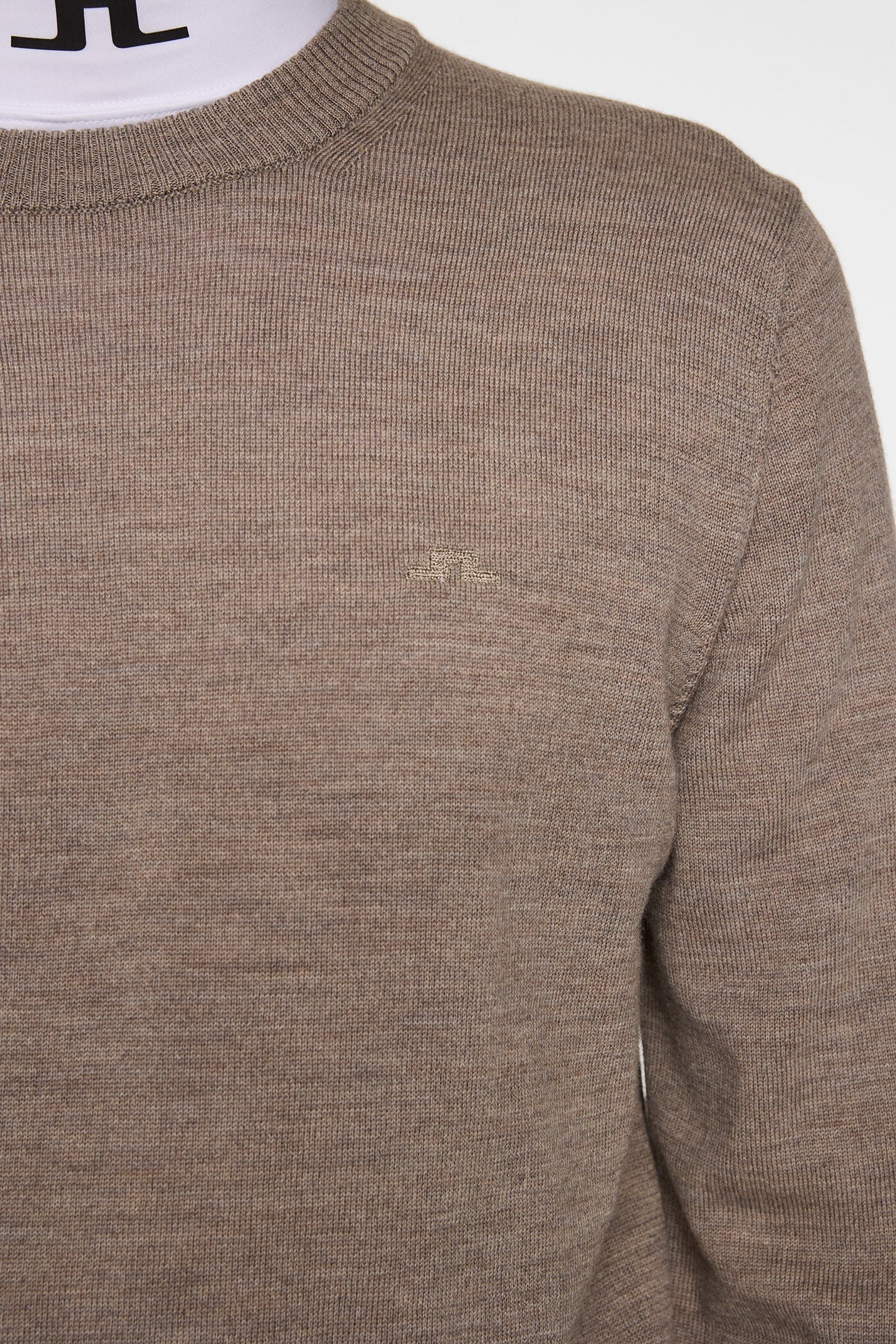 Keane Merino Crew Neck / Brindle Melange