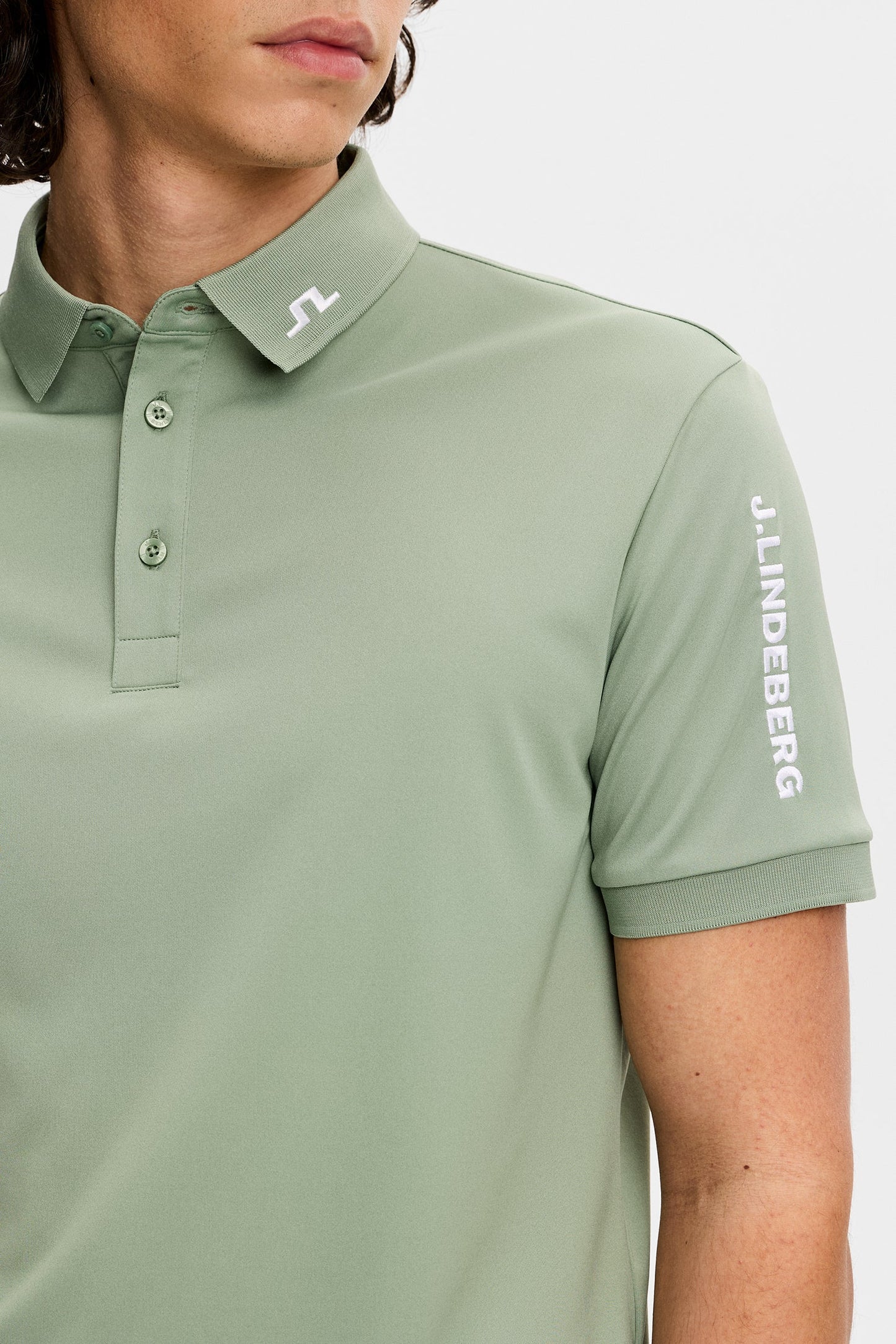 Tour Tech Polo / Hedge Green