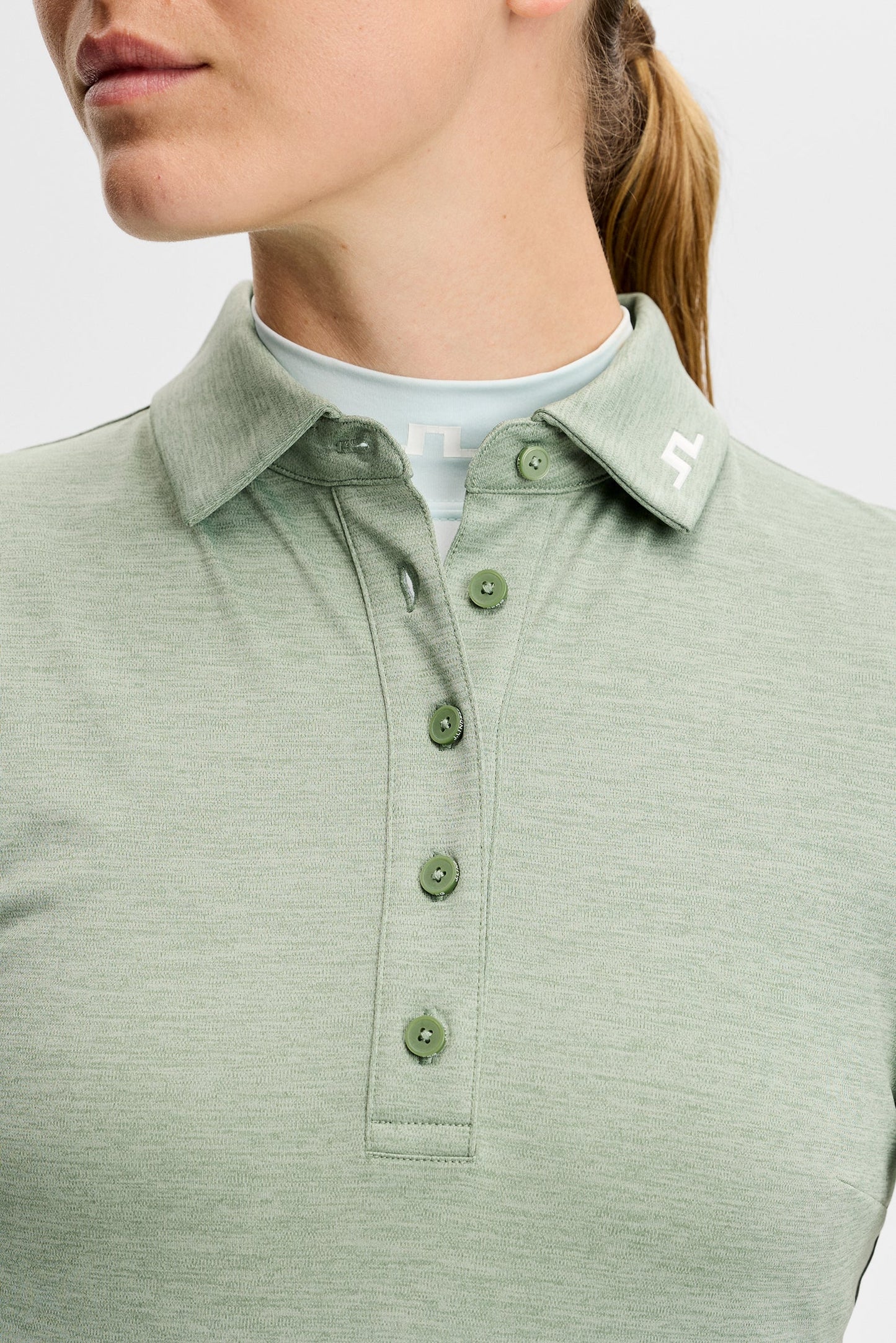 Janna Dress / Hedge Green Melange