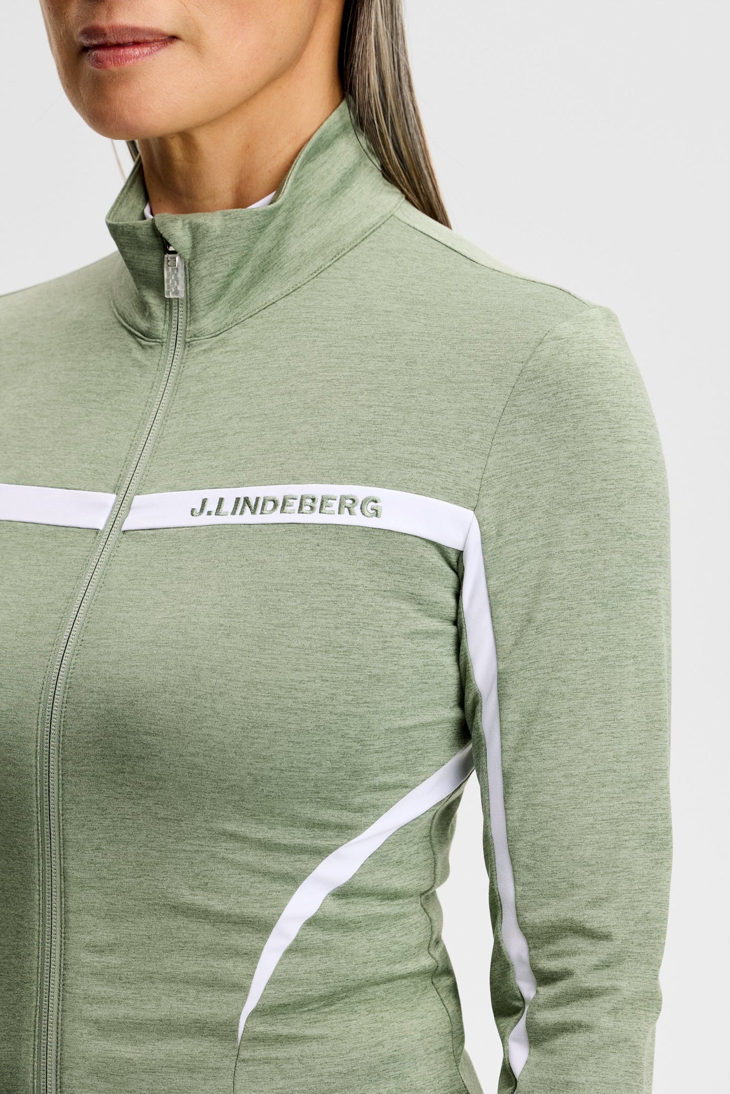 Janice Mid Layer / Hedge Green Melange