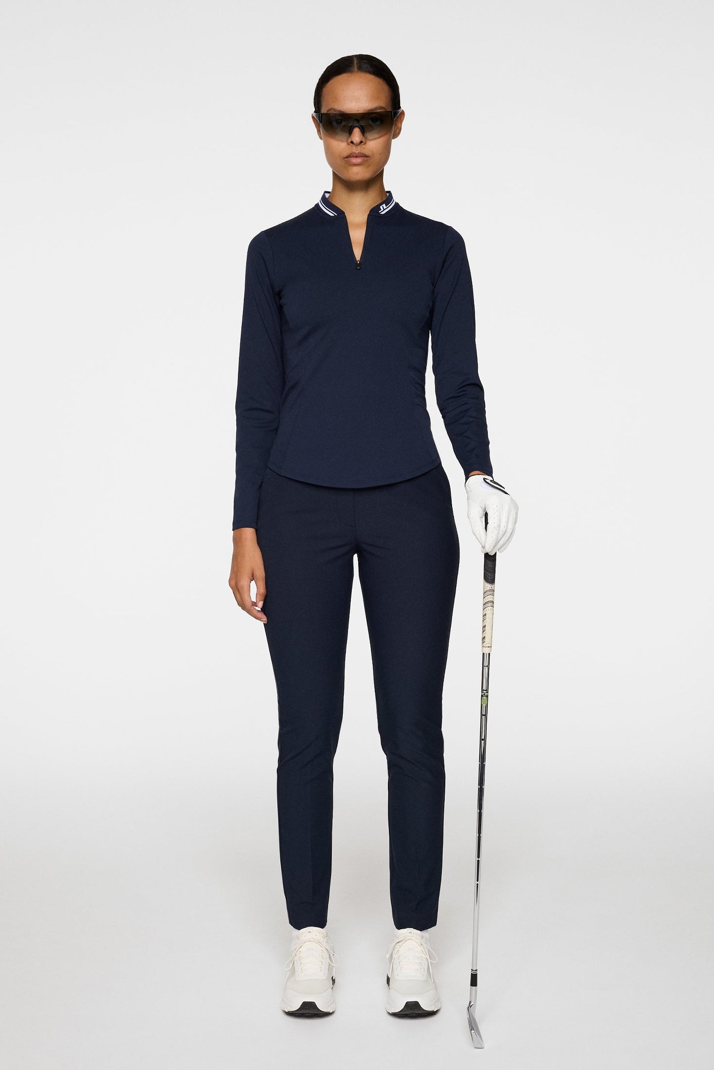 Harper Quarter Zip Mid Layer / Navy