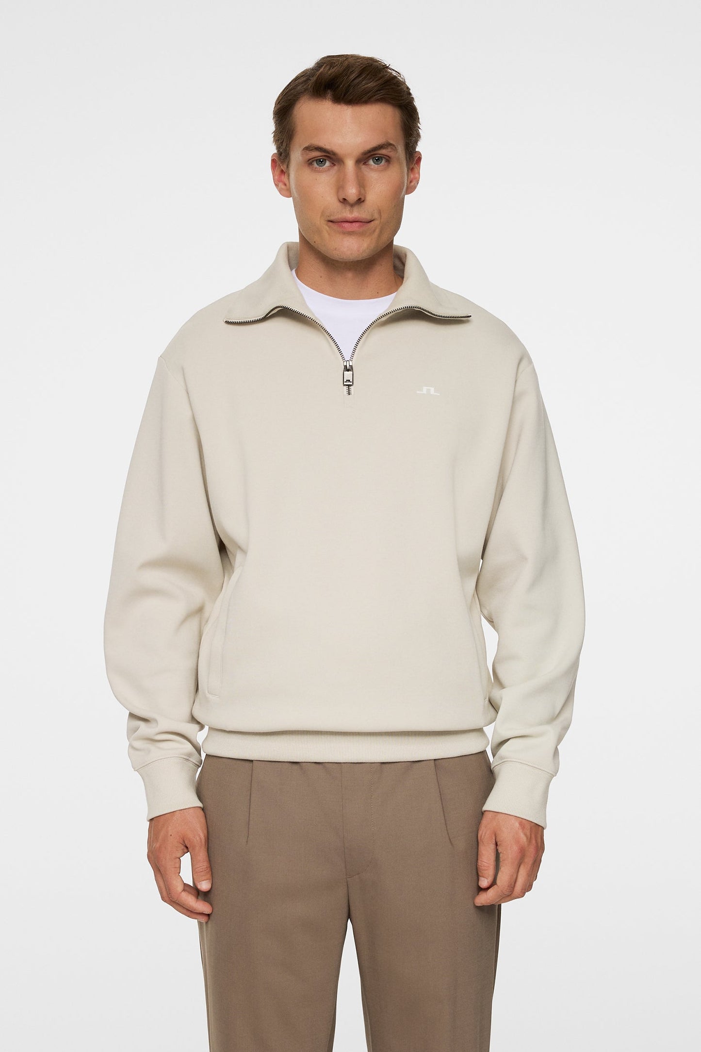 Callan quarter zip / Moonbeam