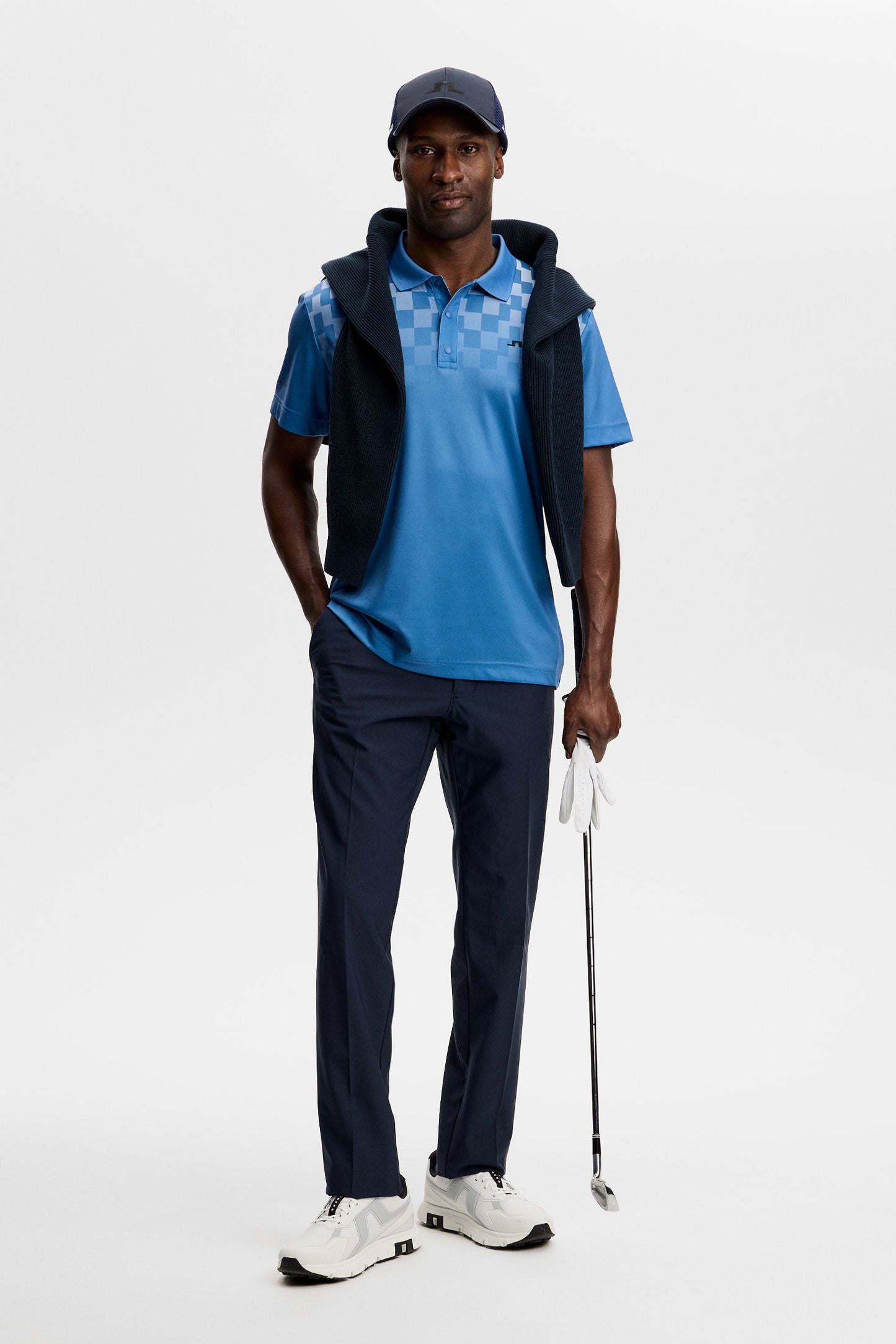 Finn Print Polo / Finn Fade Federal