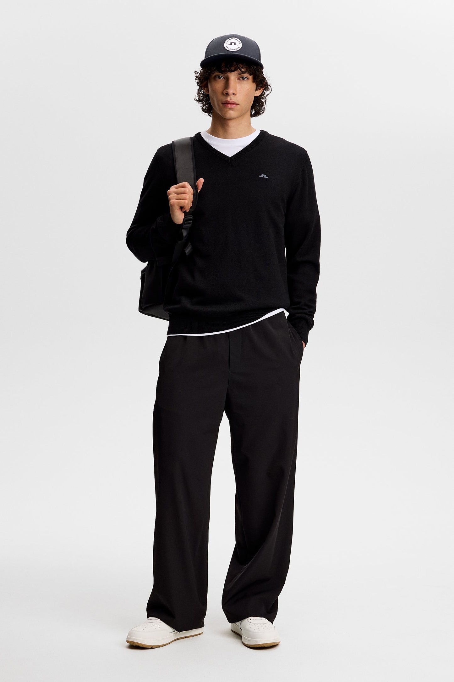Lymann Knitted Sweater / Black
