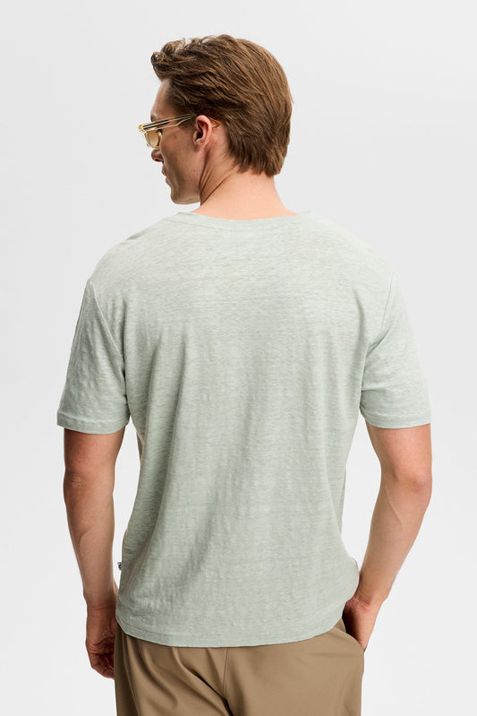 Coma Linen Tee / Jadeite