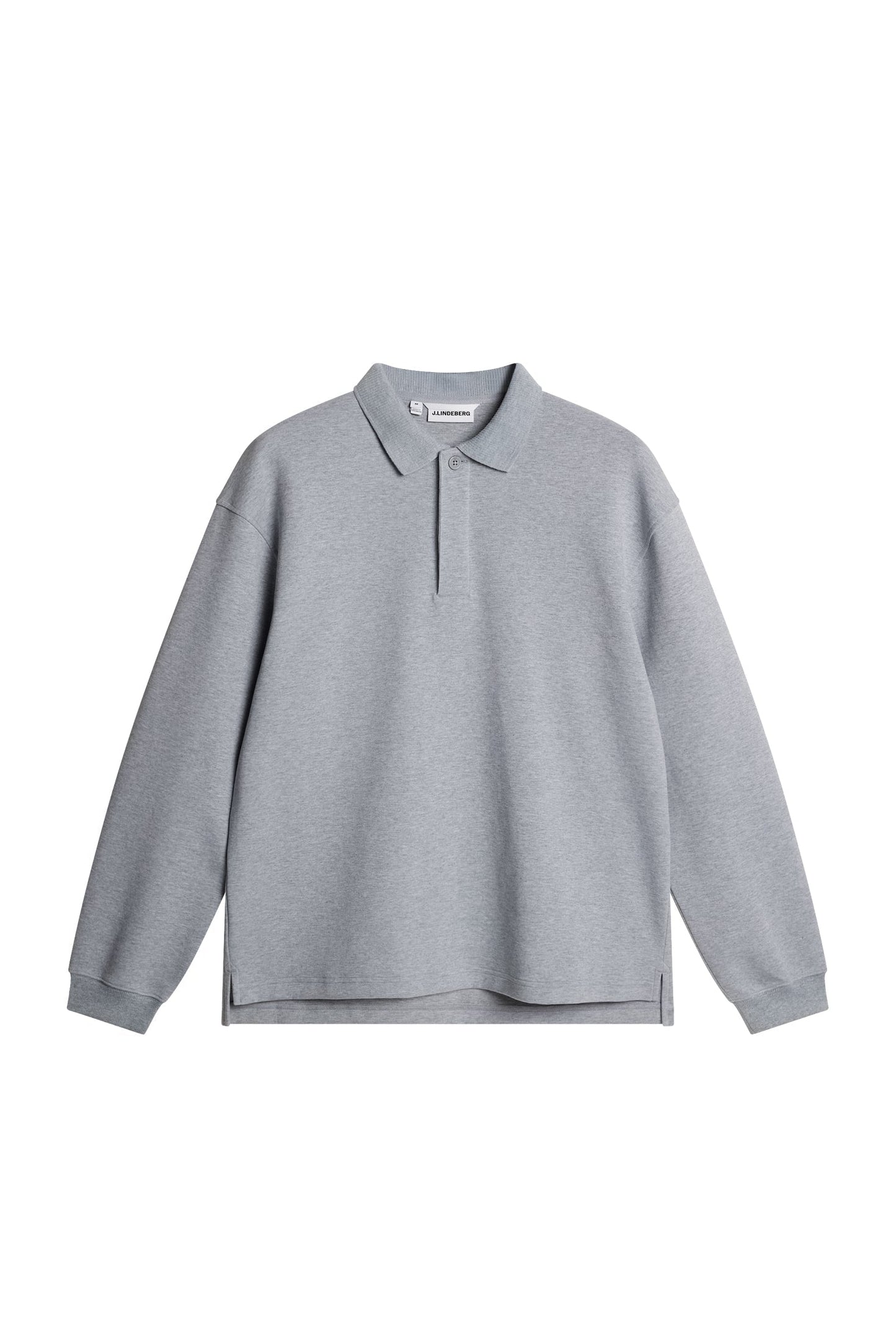 Cadan Polo Sweater / Medium Grey Melange