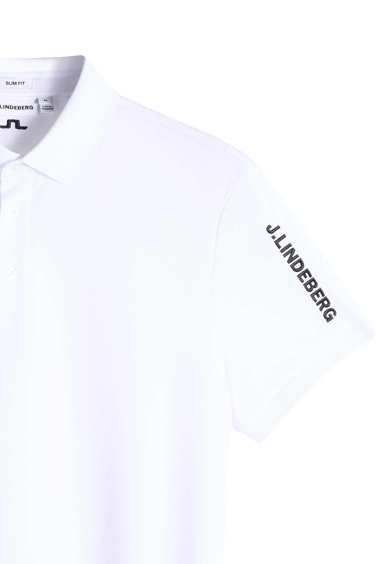 Tour Tech Slim Fit Polo / White