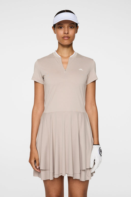 Haven Dress / Oyster Brown