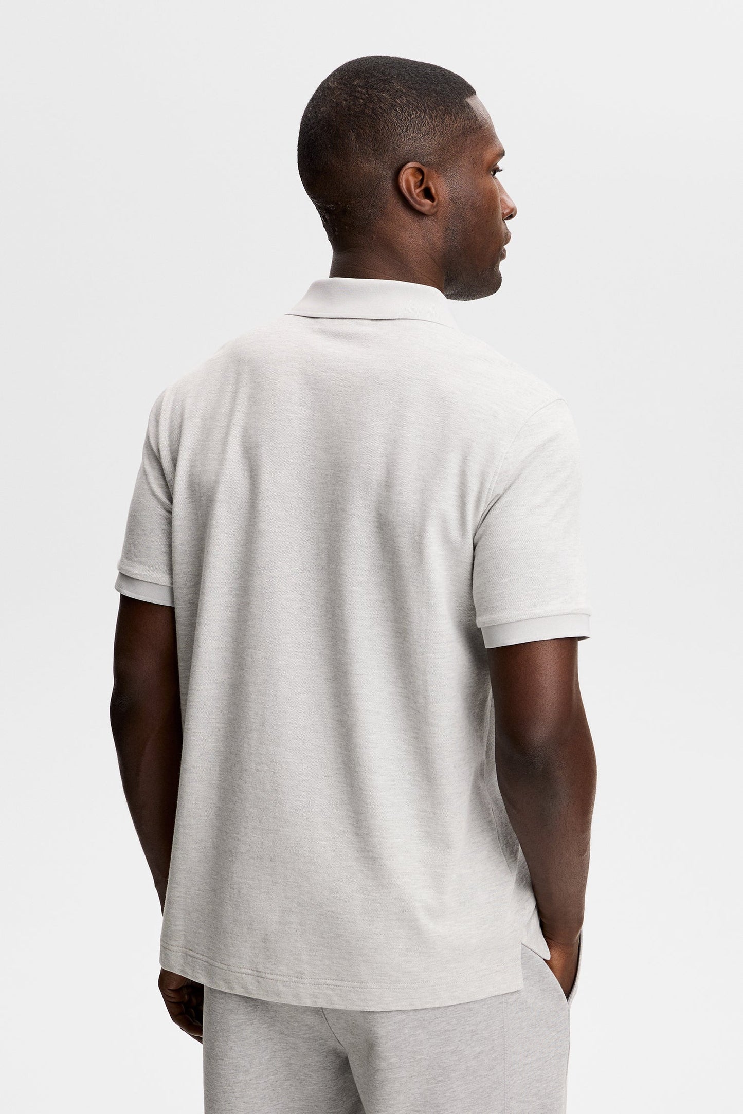 Verse Polo / Light Grey Melange