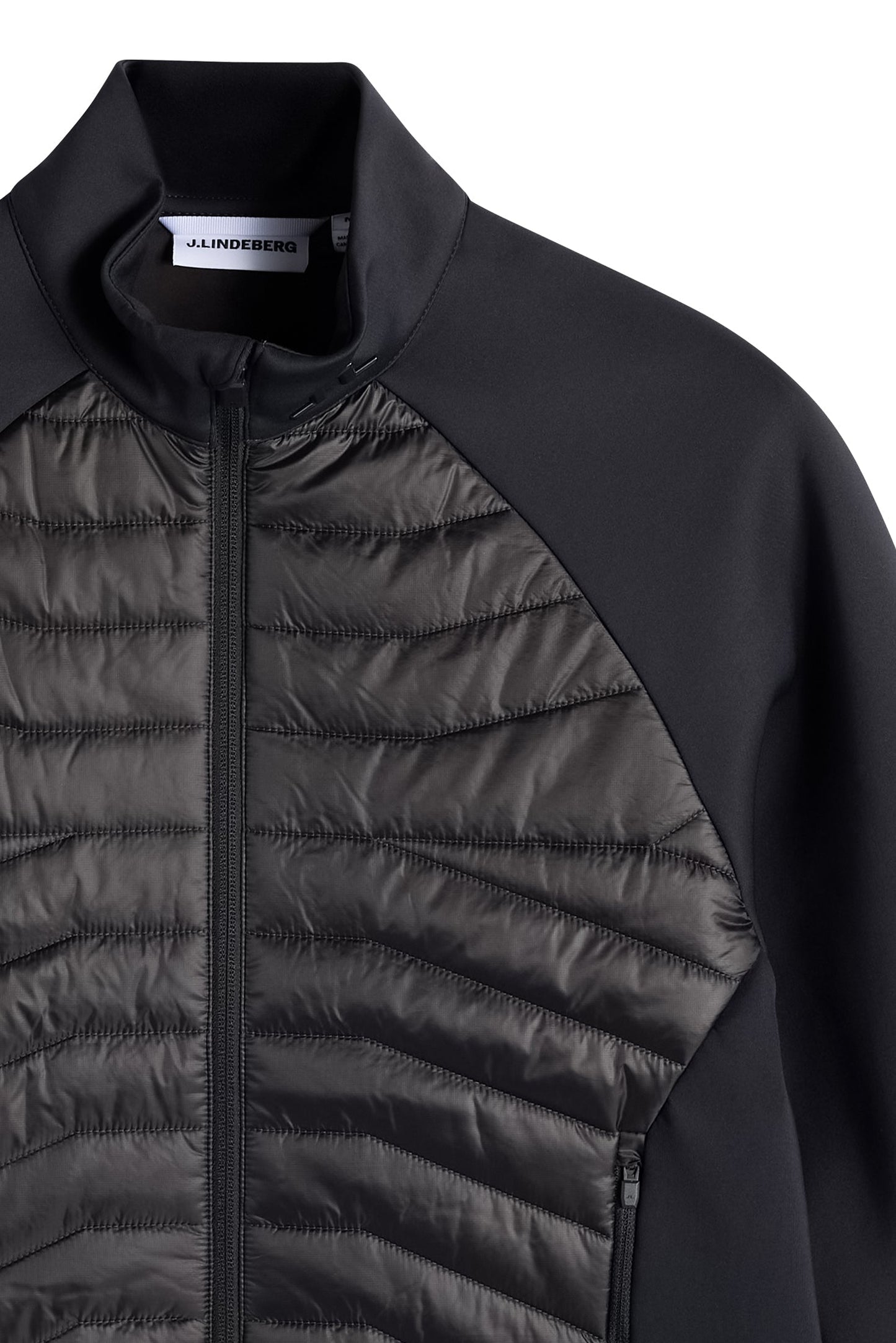 Heyden Quilt Hybrid Jacket / Black