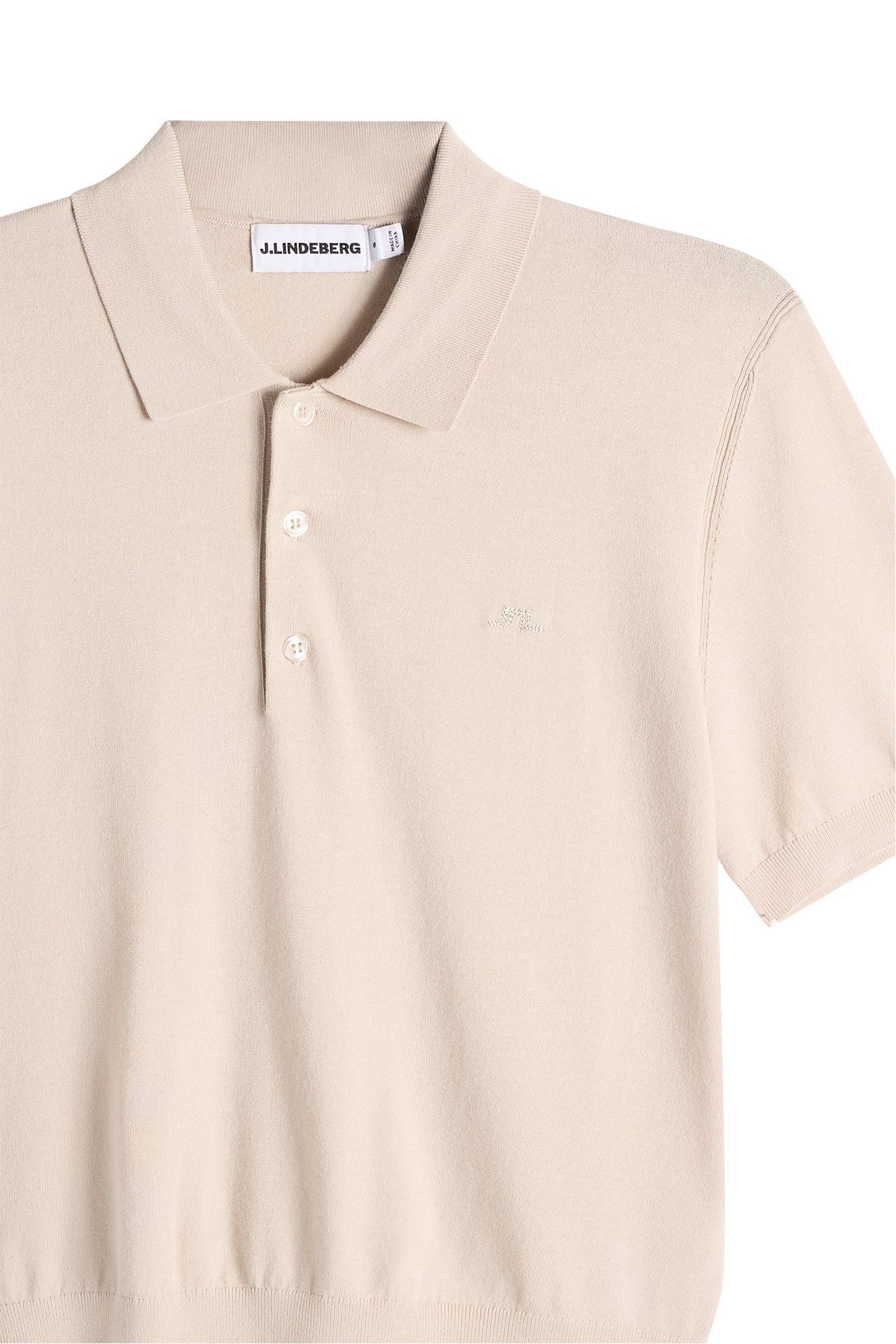 Blake SS Knit Polo / Moonbeam