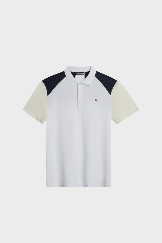 Block Polo / White