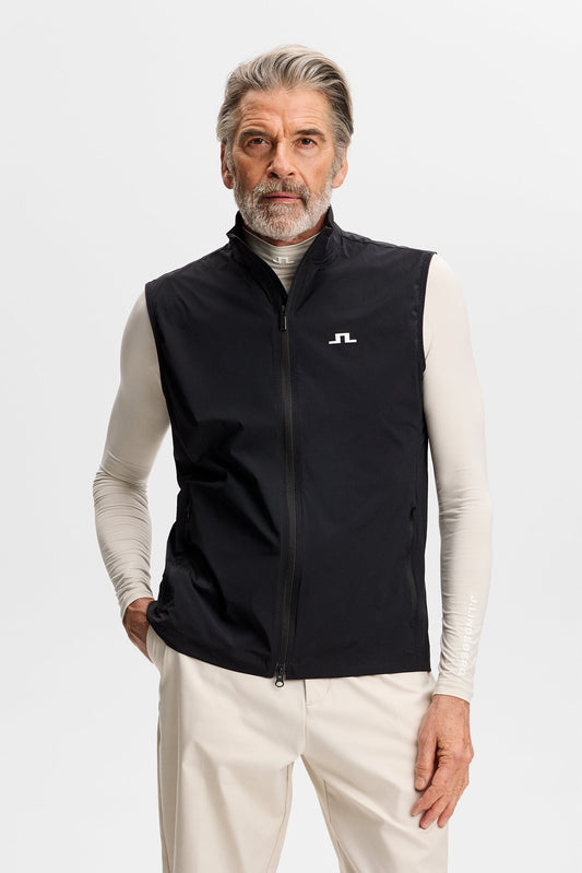 Ash Light Packable Vest / Black