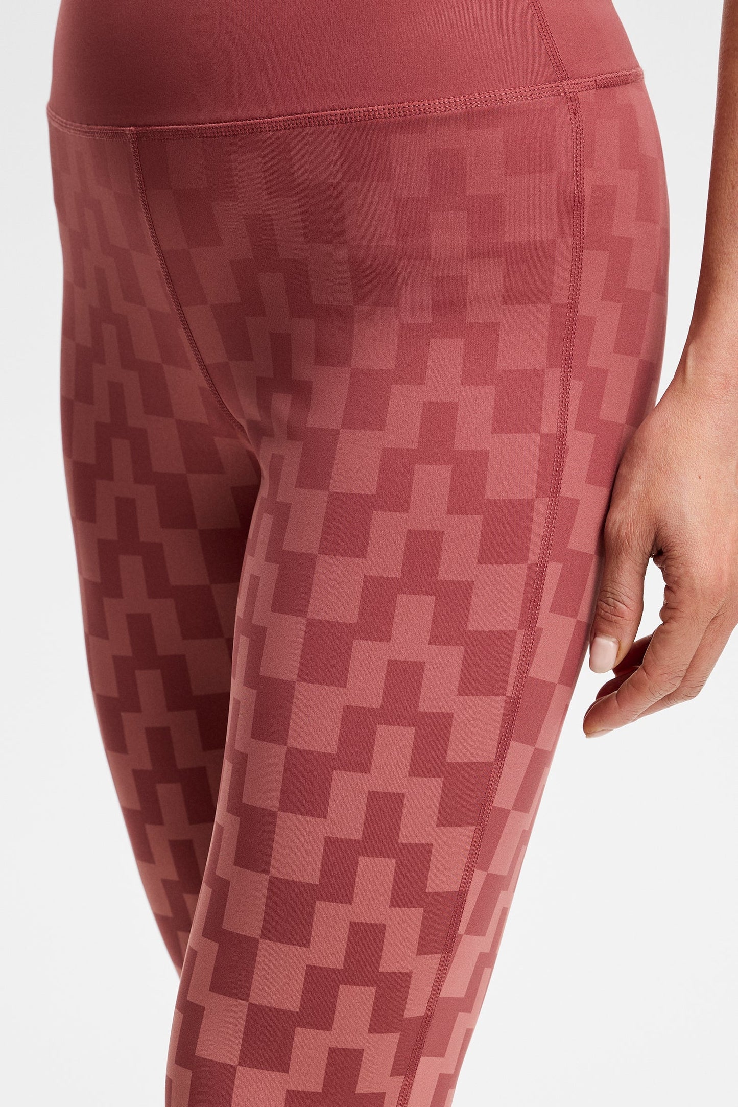 Valerie Print Leggings / Bridge Stack Apple Butter M