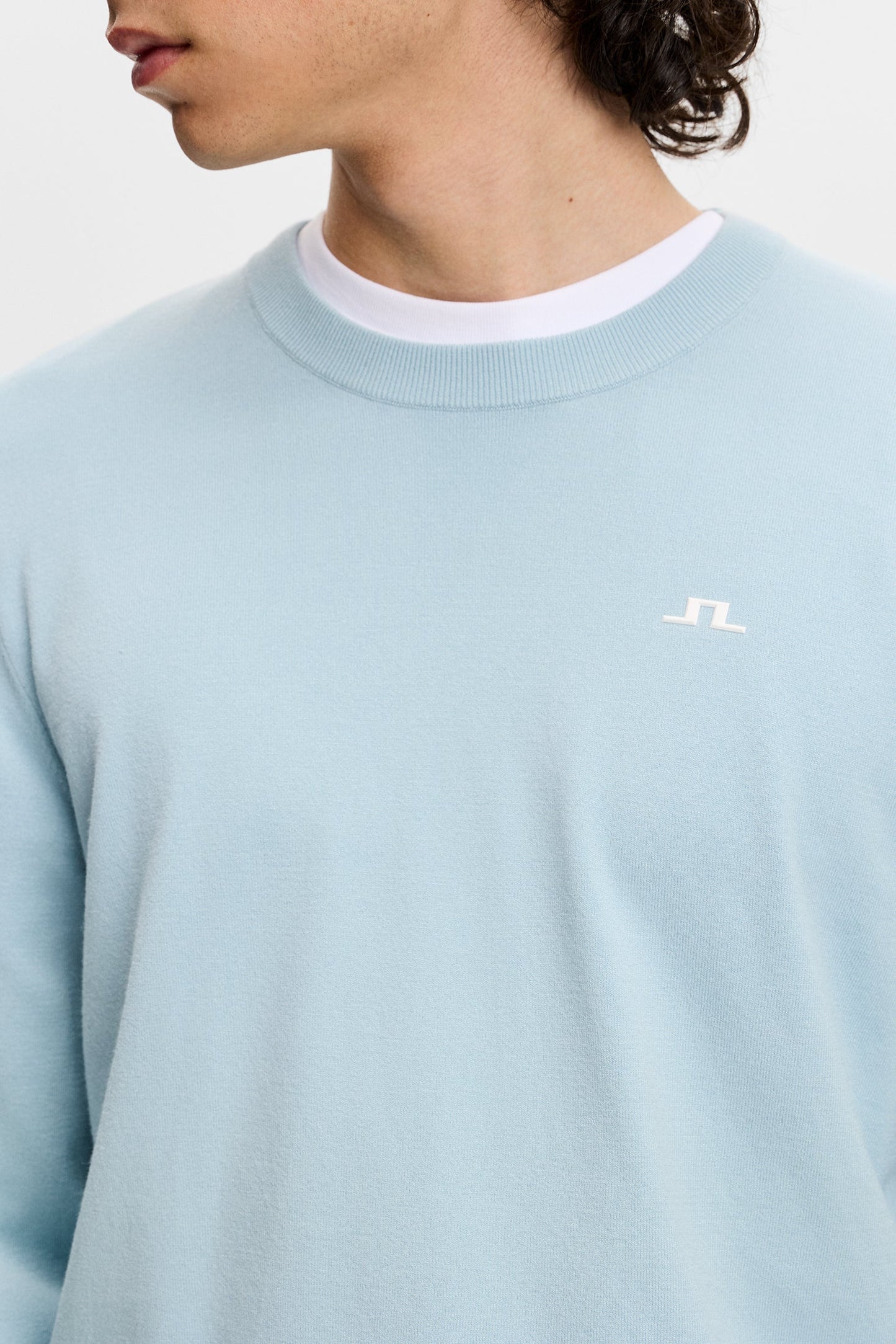 Henry Knitted Sweater / Forget-Me-Not
