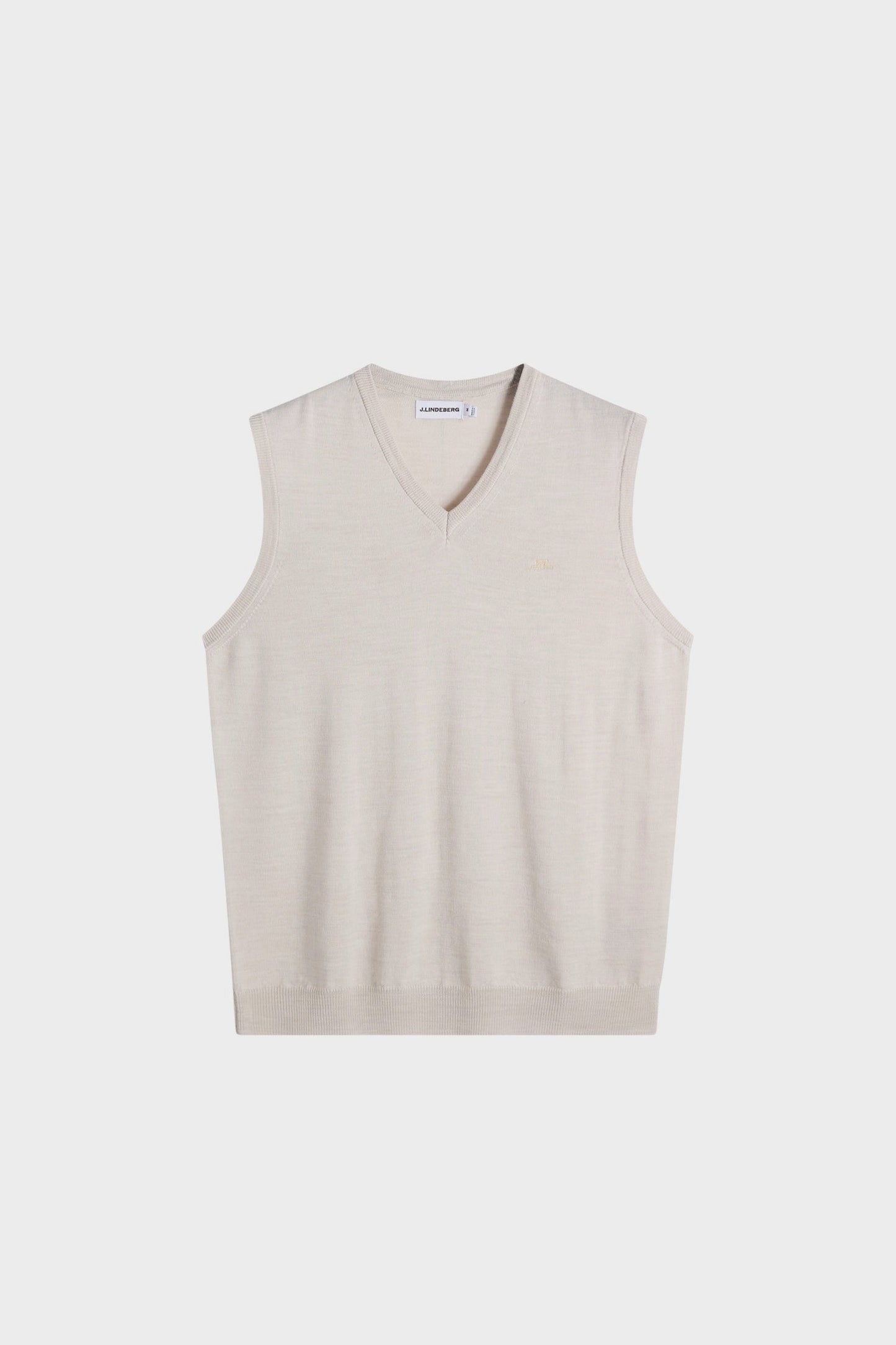 Liam Knitted Vest / Moonbeam Melange