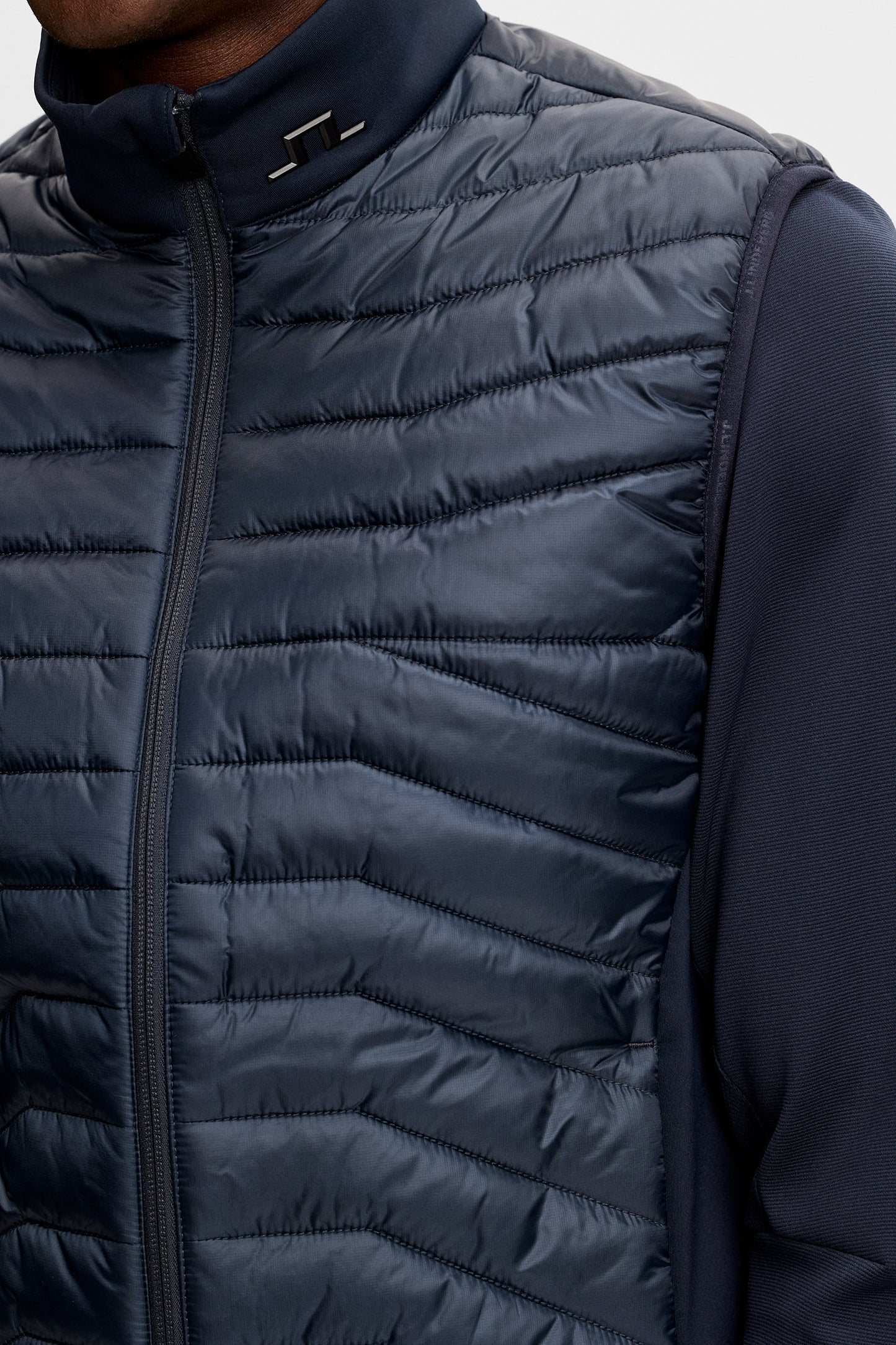Heyden Quilt Hybrid Vest / Navy