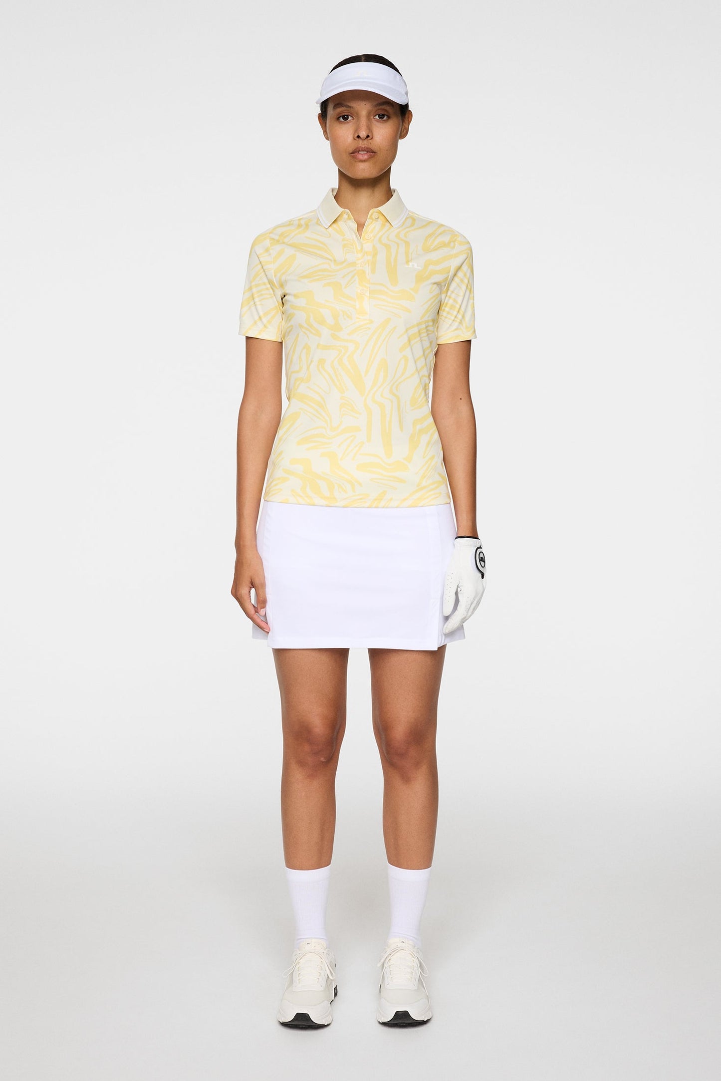 Georgia Print Polo / Scribble Sunshine