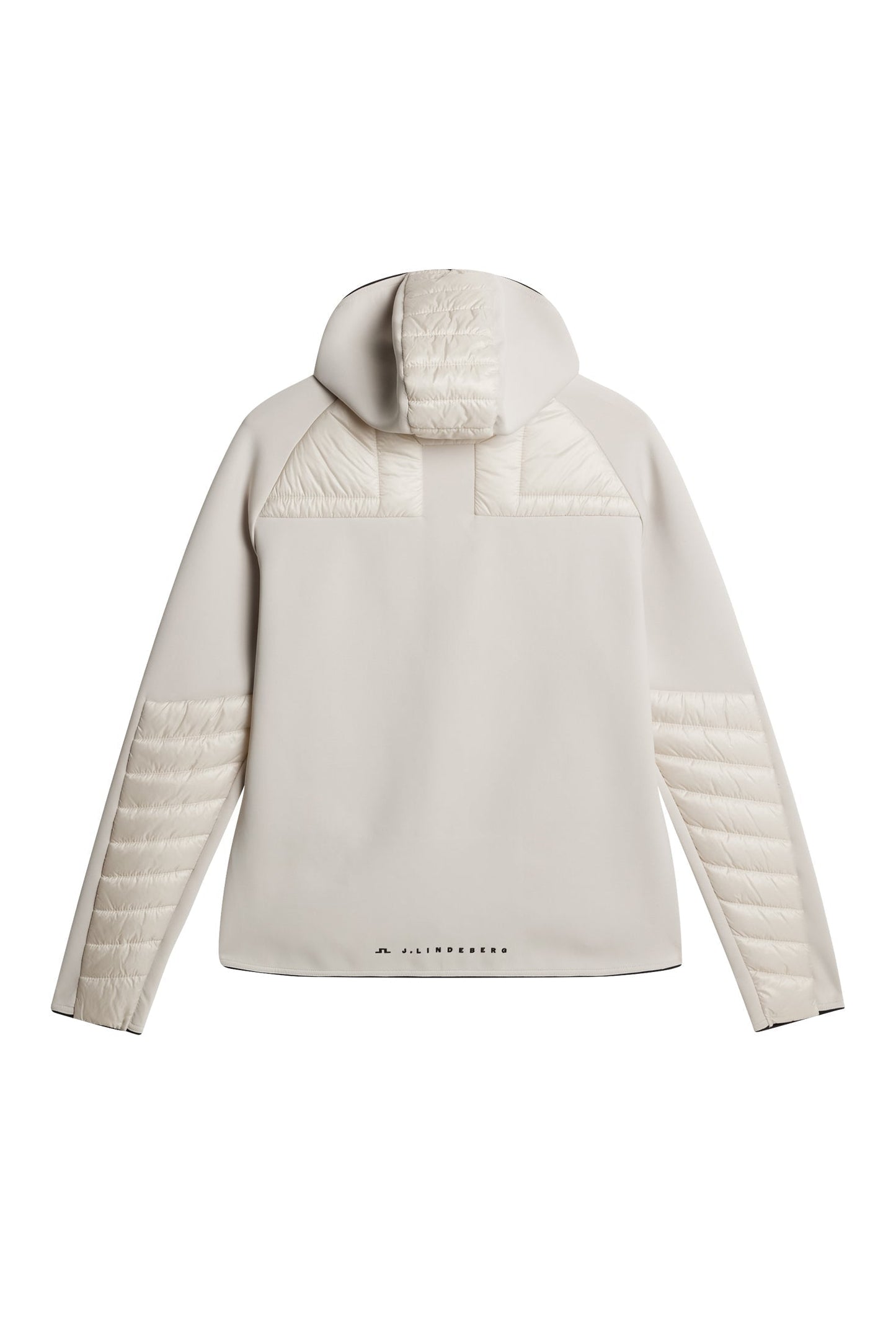 Heyden Quilt Hybrid Hood / Moonbeam
