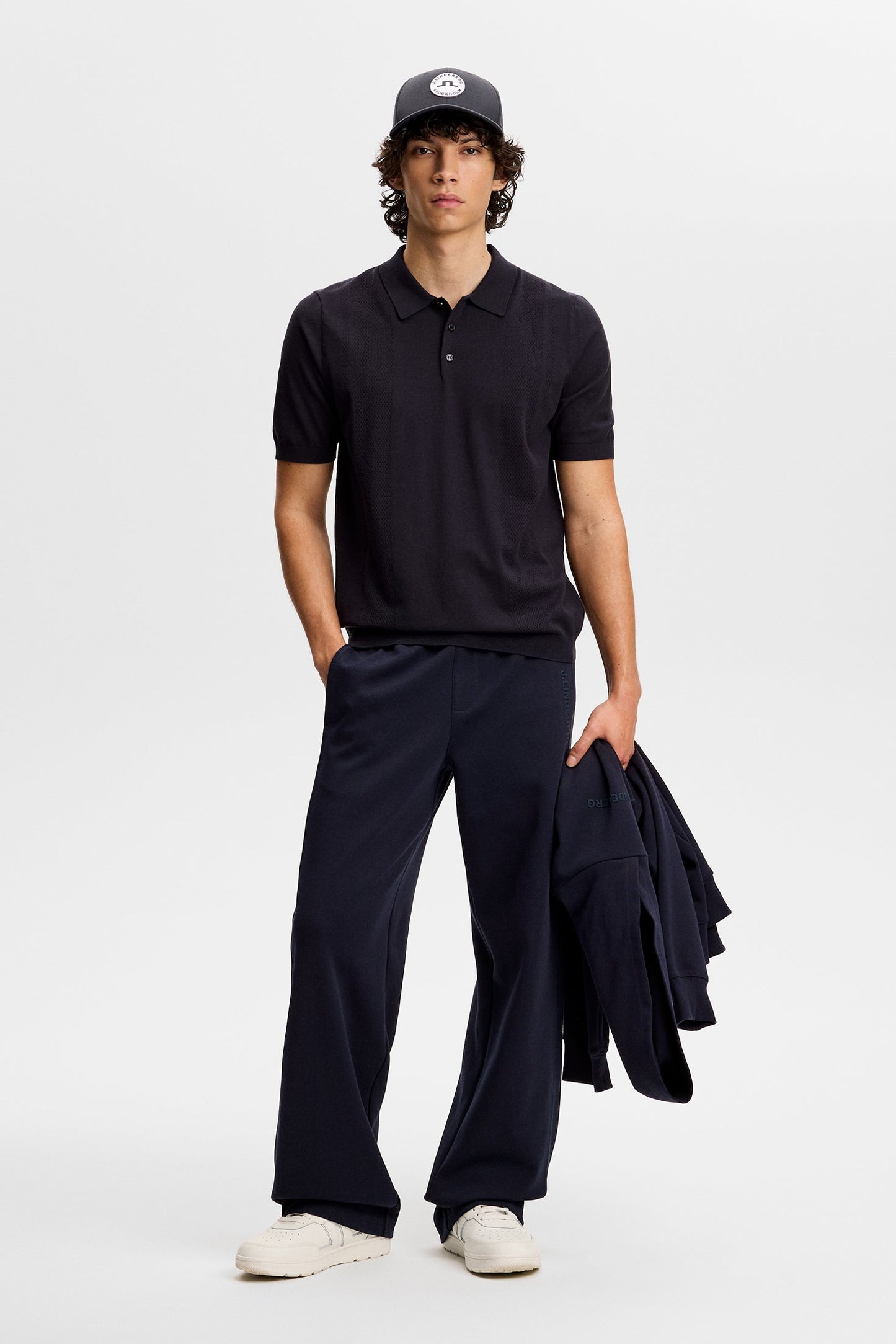 Reymond Seasonal Knit Polo / Navy