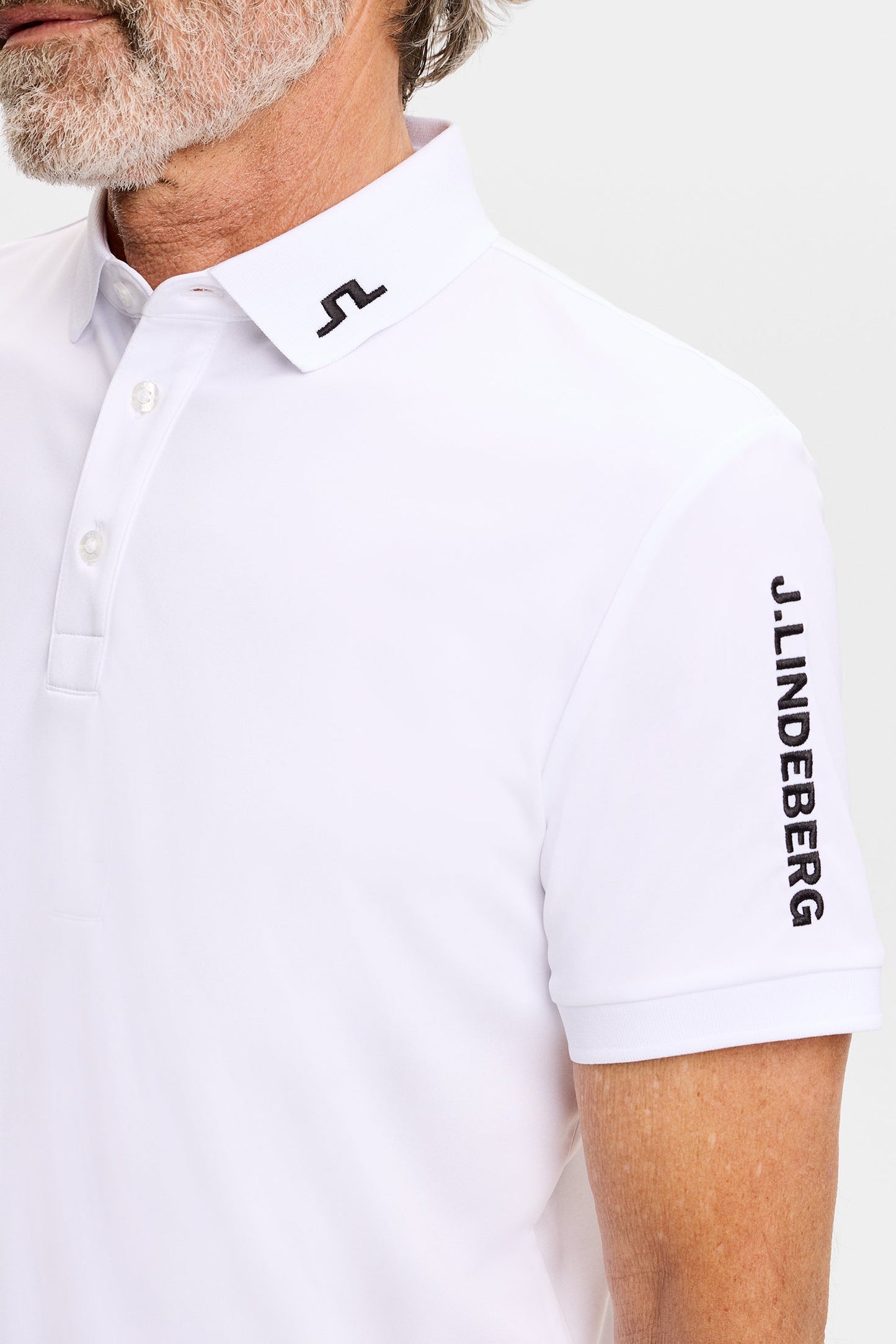 Tour Tech Slim Fit Polo / White