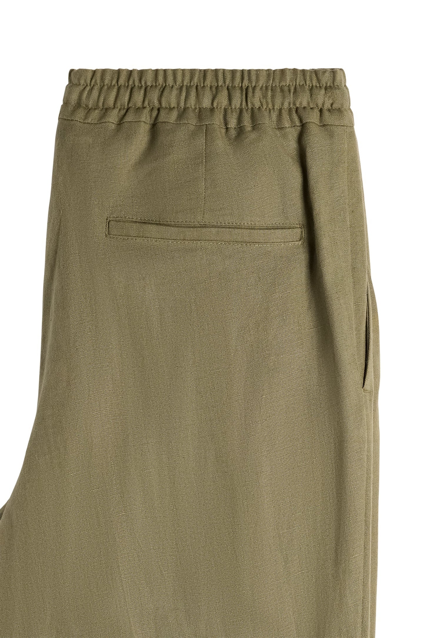 Soren Drape Linen Pants / Kalamata