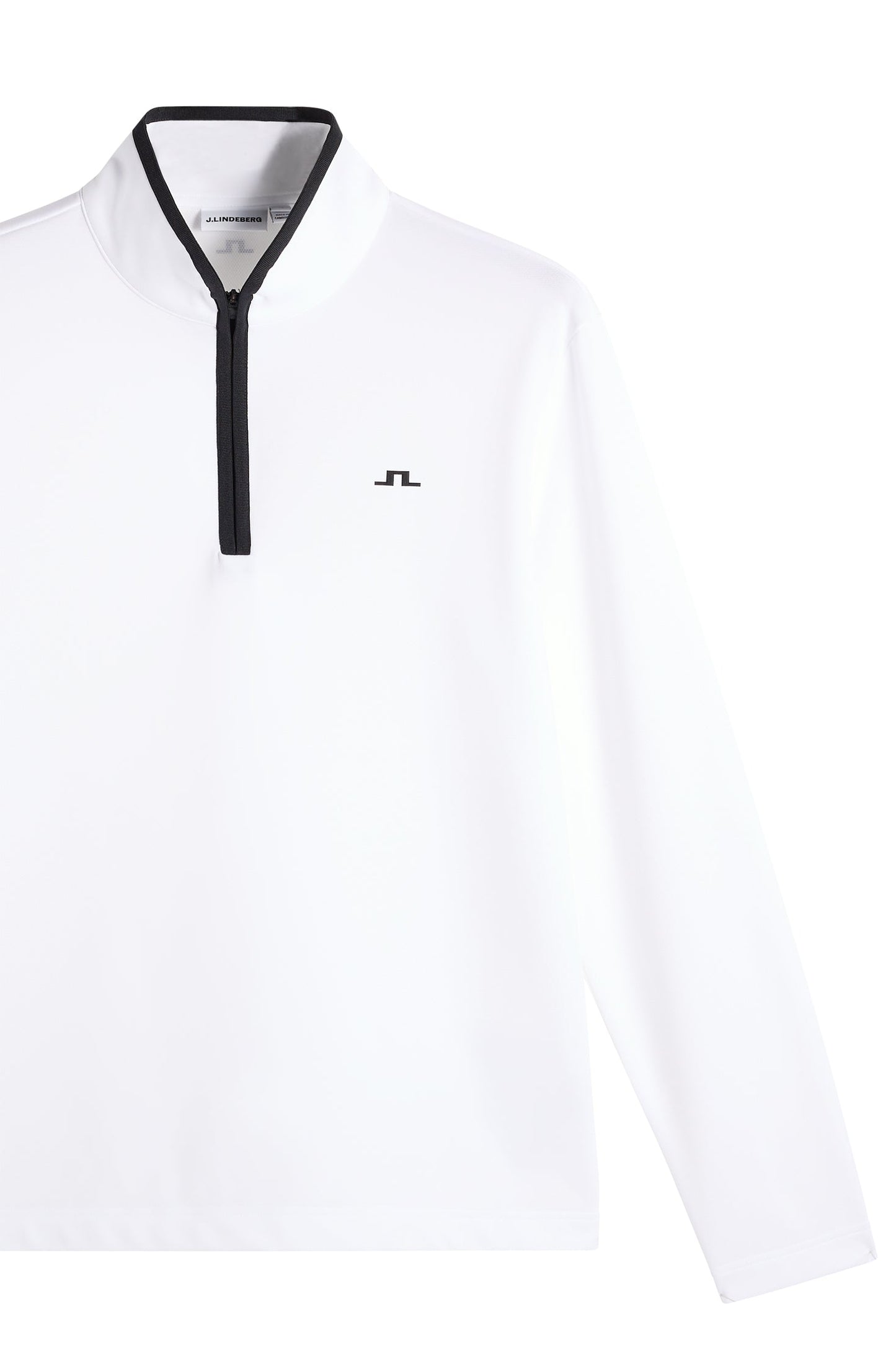 Clide Quarter Zip Mid Layer / White