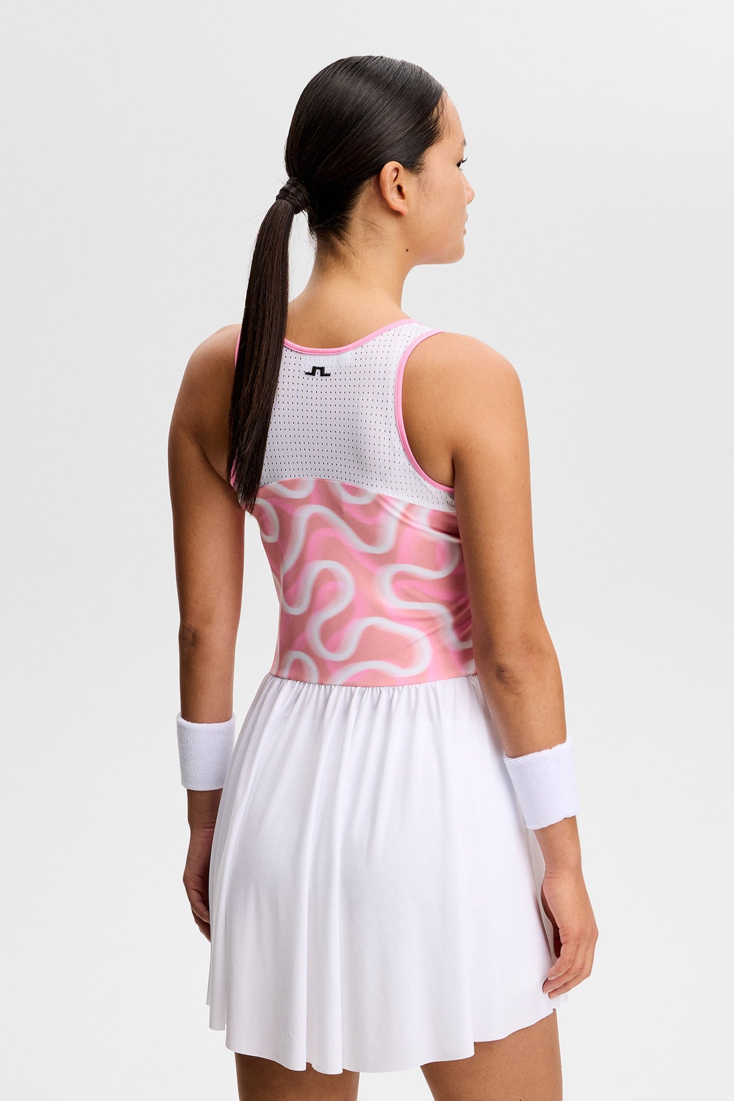 Sabrina Print Dress / Rally Flamingo M