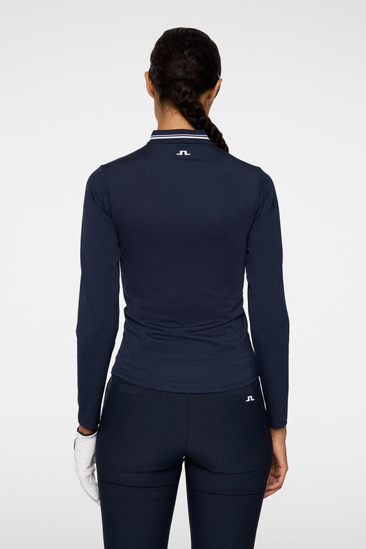 Harper Quarter Zip Mid Layer / Navy