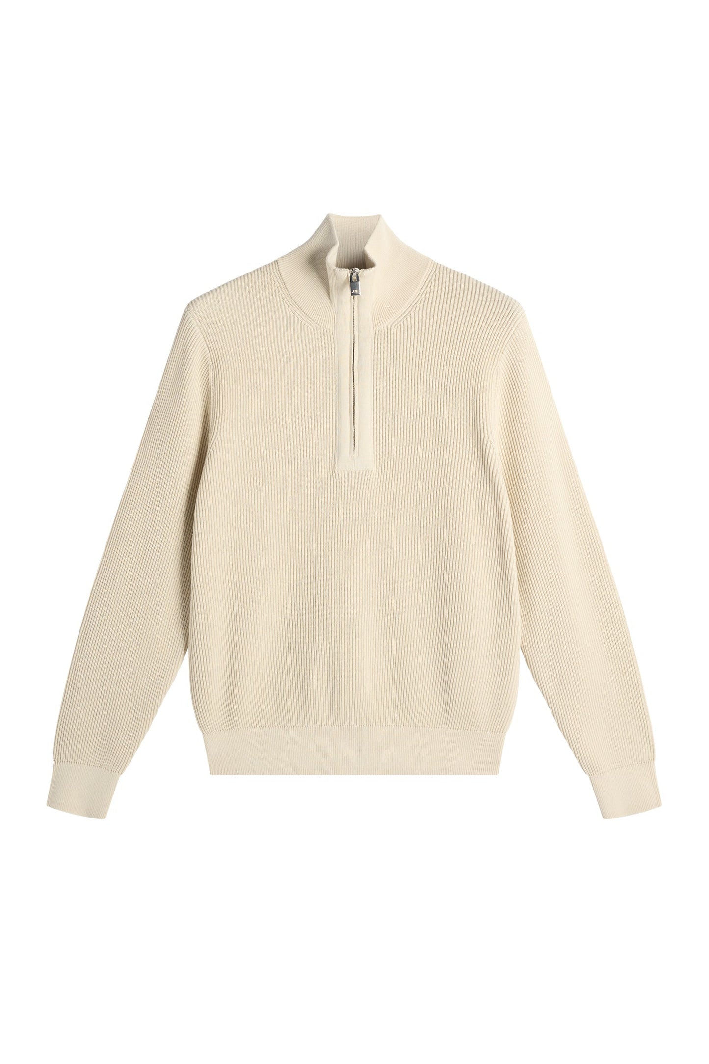 Alex Half Zip Knitted Sweater / Moonbeam