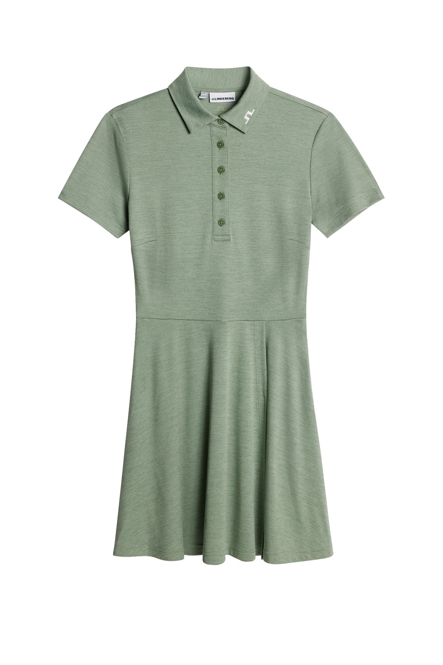 Janna Dress / Hedge Green Melange