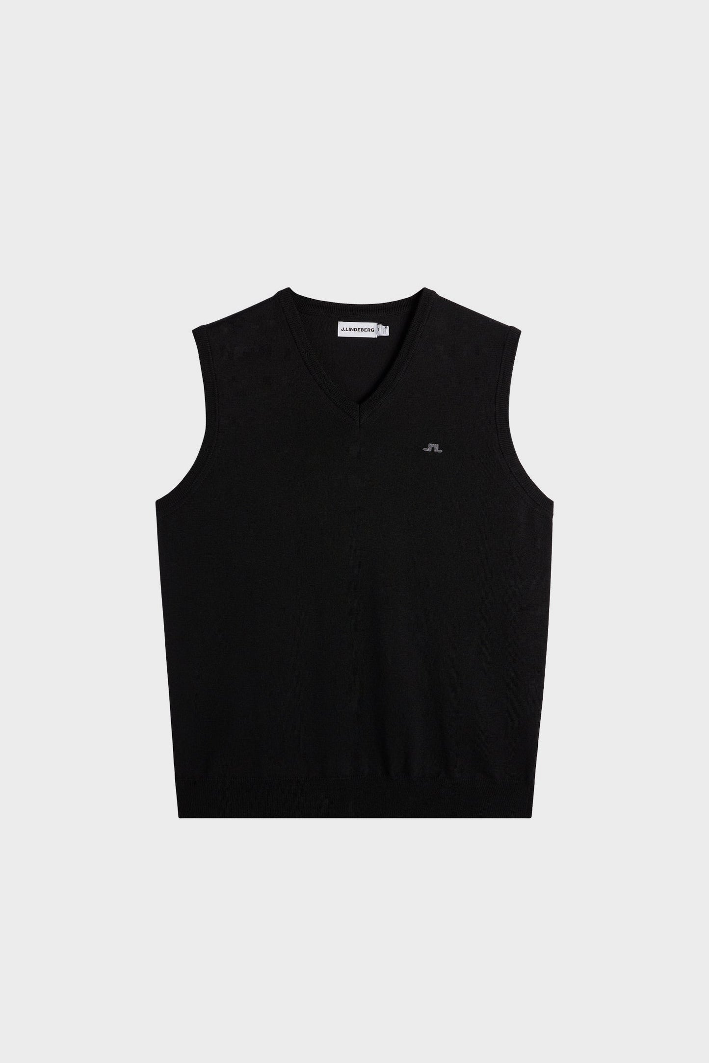 Liam Knitted Vest / Black