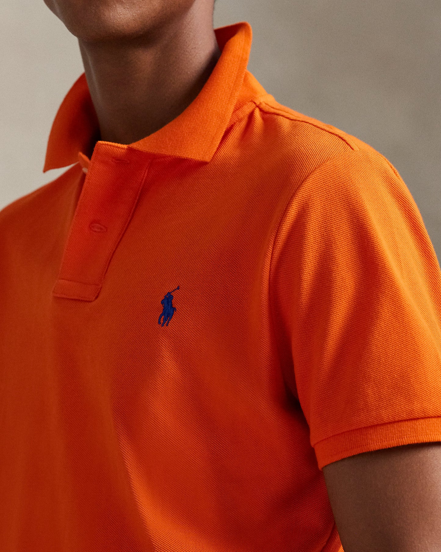 The Iconic Custom Slim Fit Mesh Polo