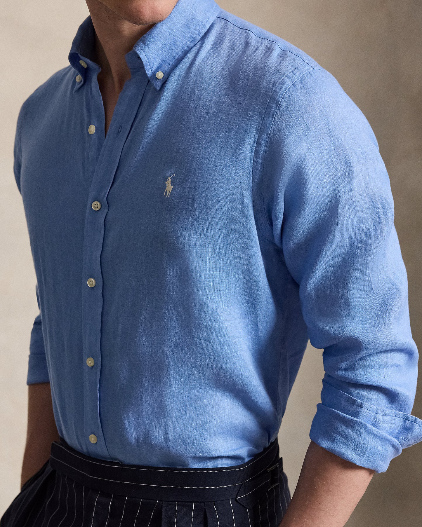 Custom Fit Linen Shirt