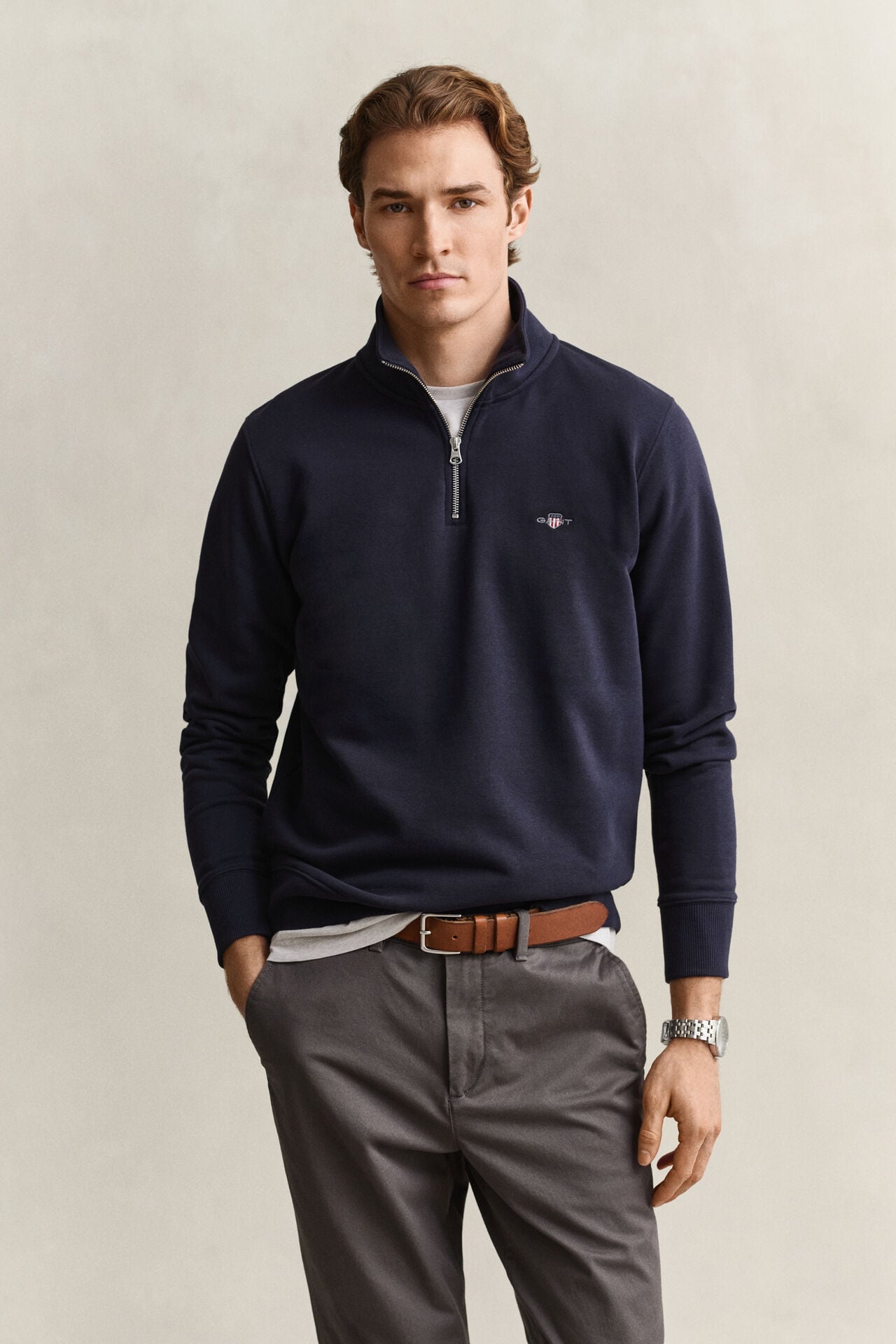 Shield Half-Zip Sweatshirt