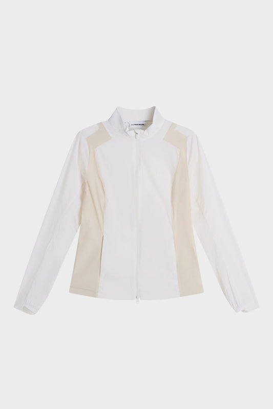 Brooks Zip Packable Jacket / White